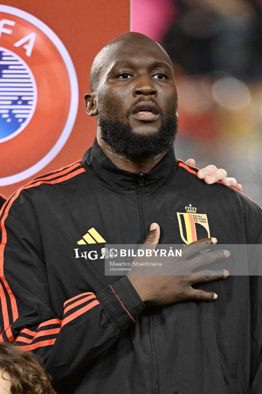 Romelu Lukaku of Belgium pictured