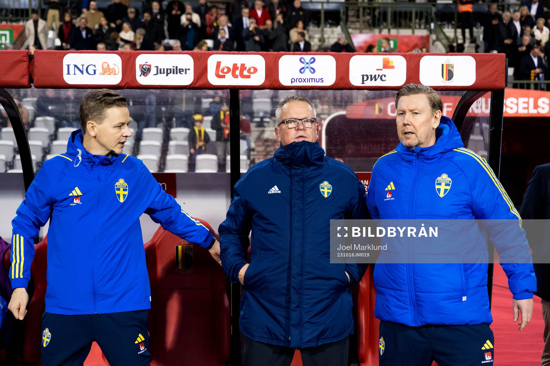 Goalkeeper coach Maths Elfvendal, Head coach Janne