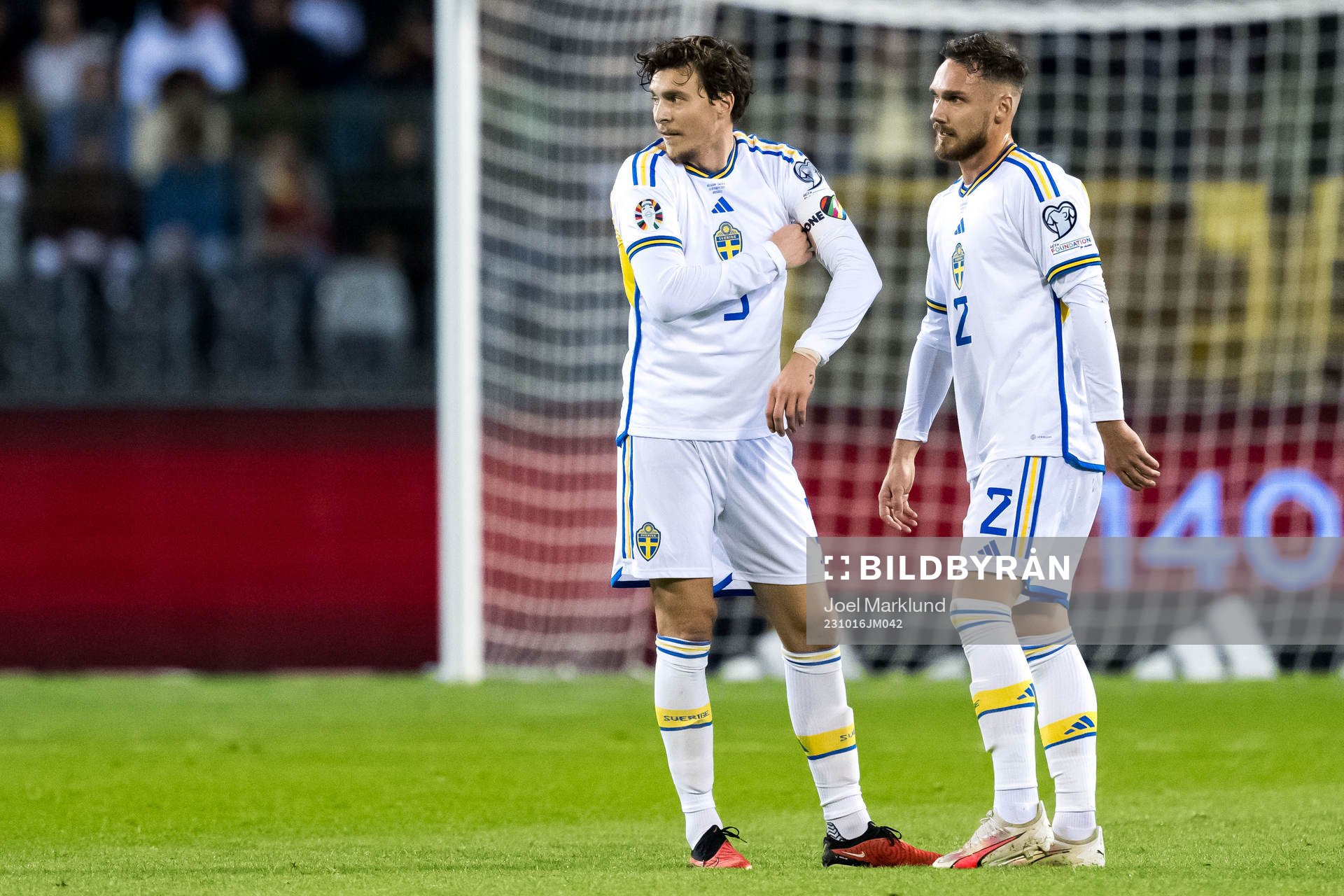 Victor Nilsson Lindelöf and Linus Wahlqvist Egnell of
