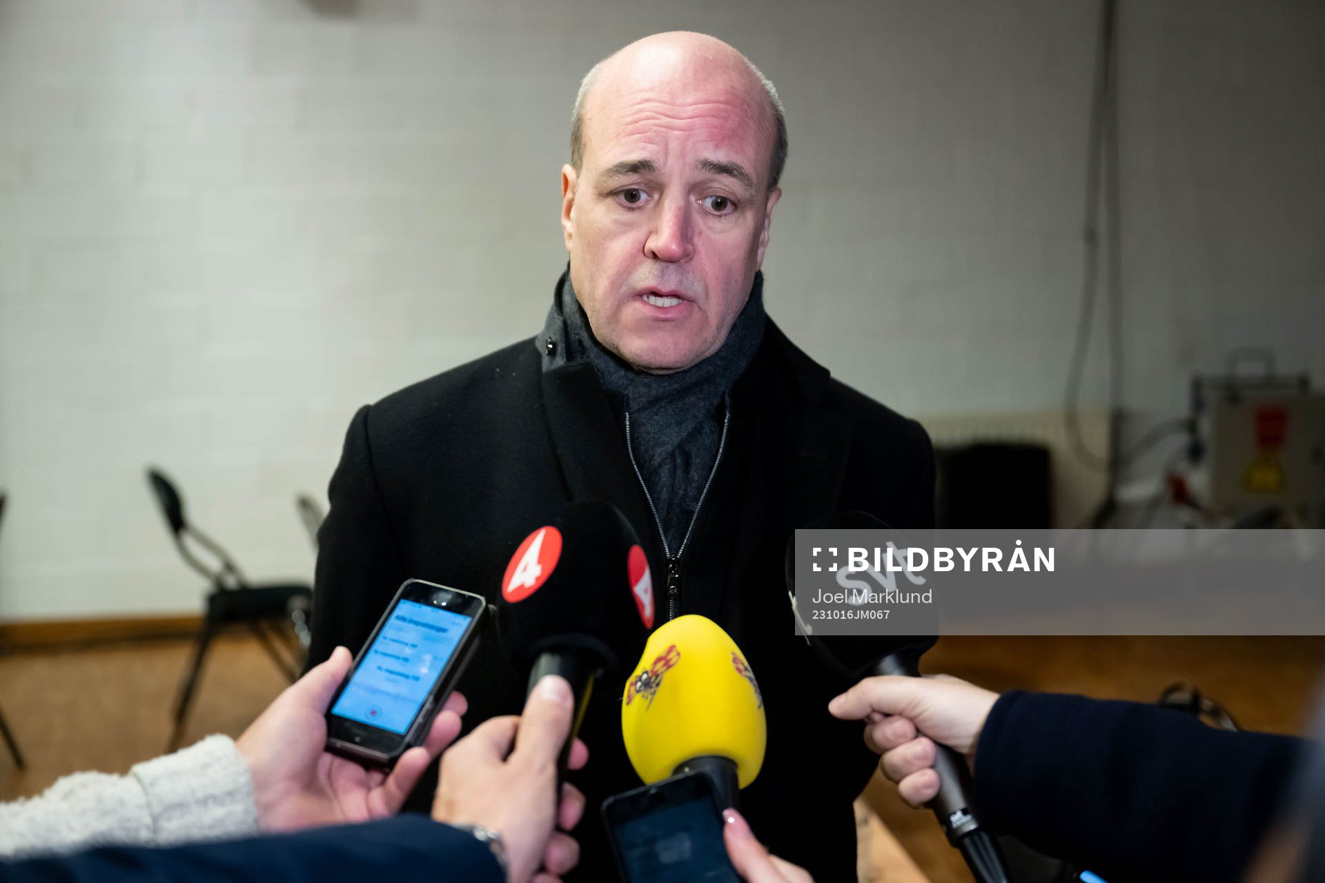 Fredrik Reinfeldt, president of the Swedish Football