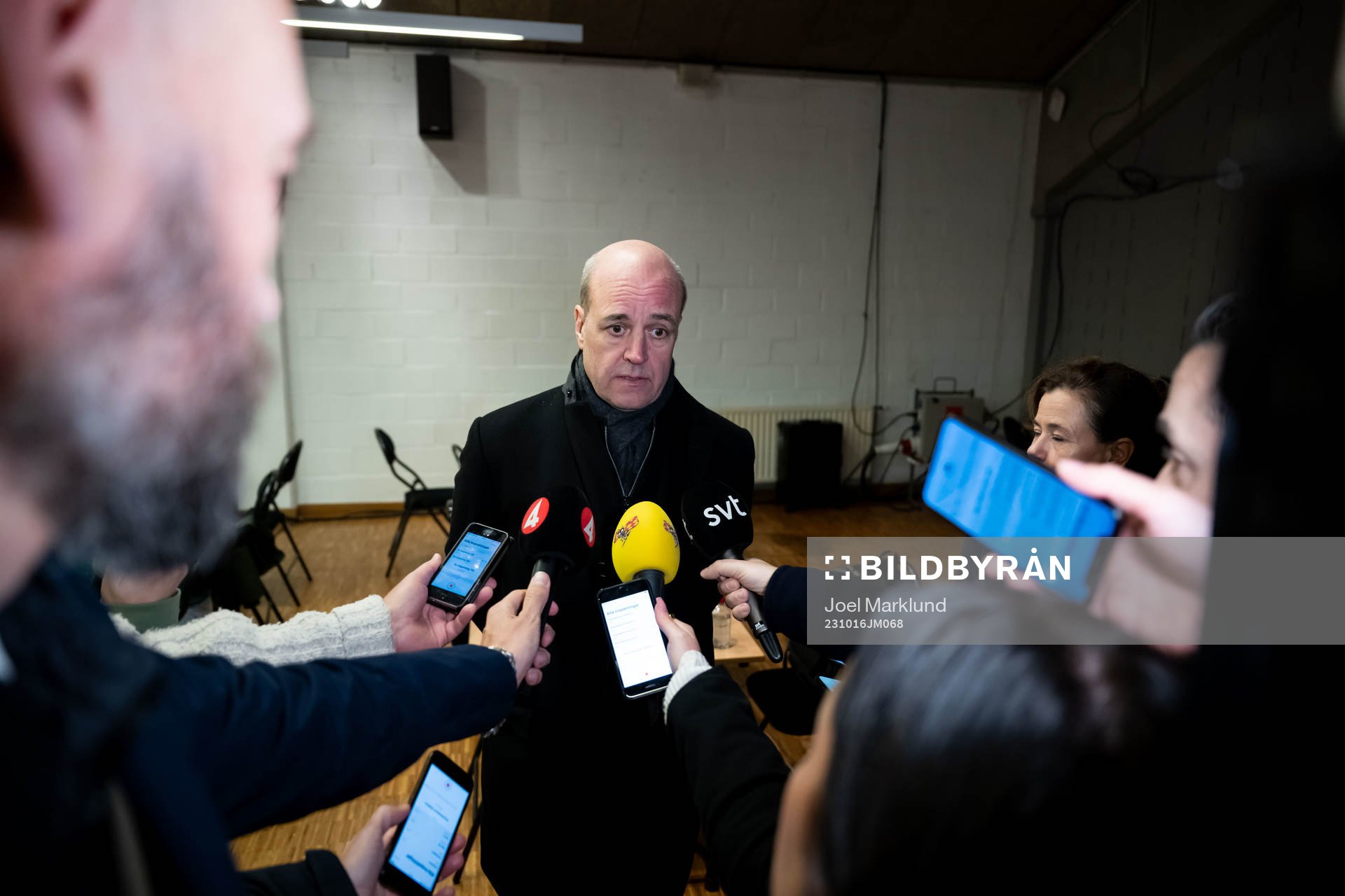 Fredrik Reinfeldt, president of the Swedish Football
