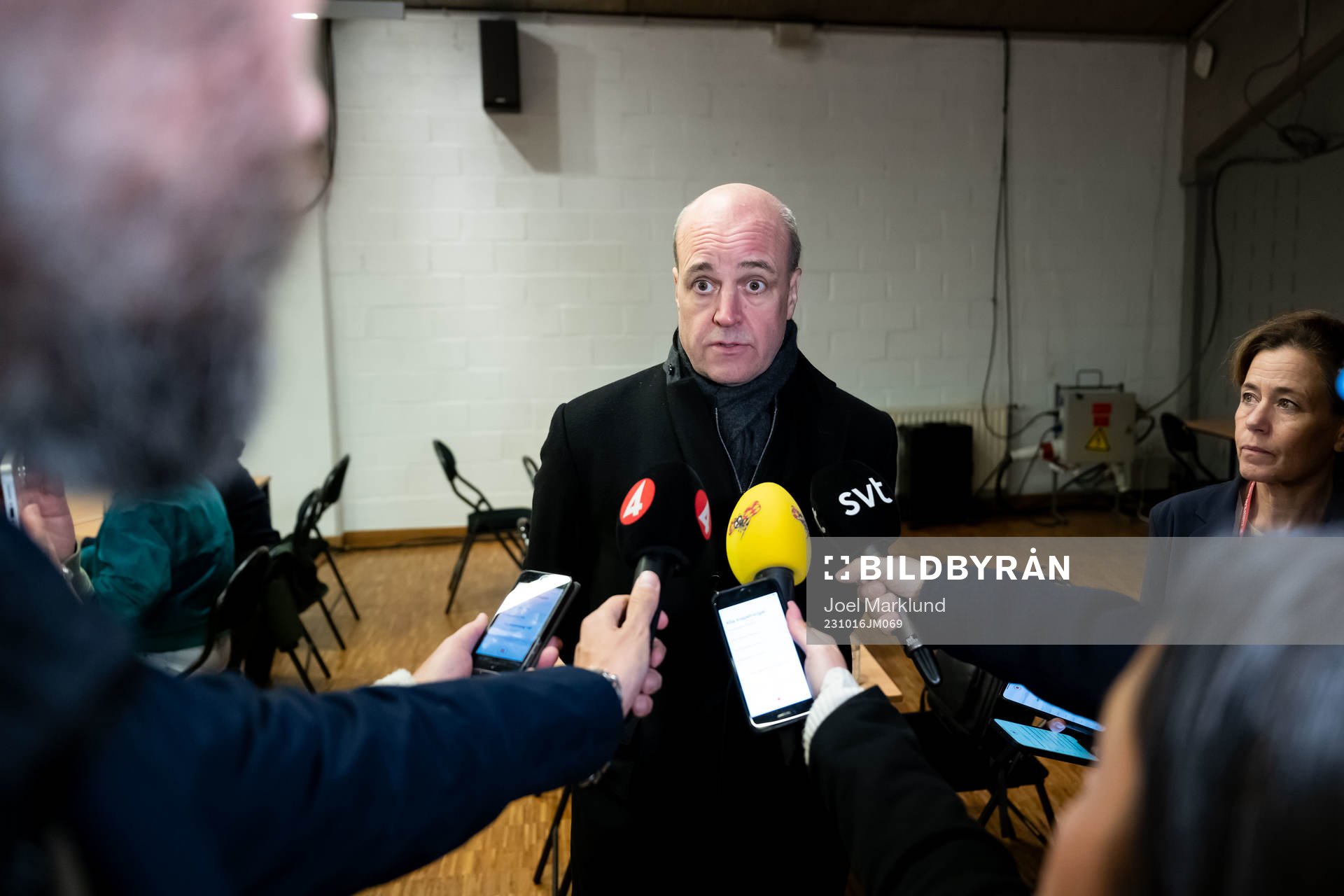 Fredrik Reinfeldt, president of the Swedish Football