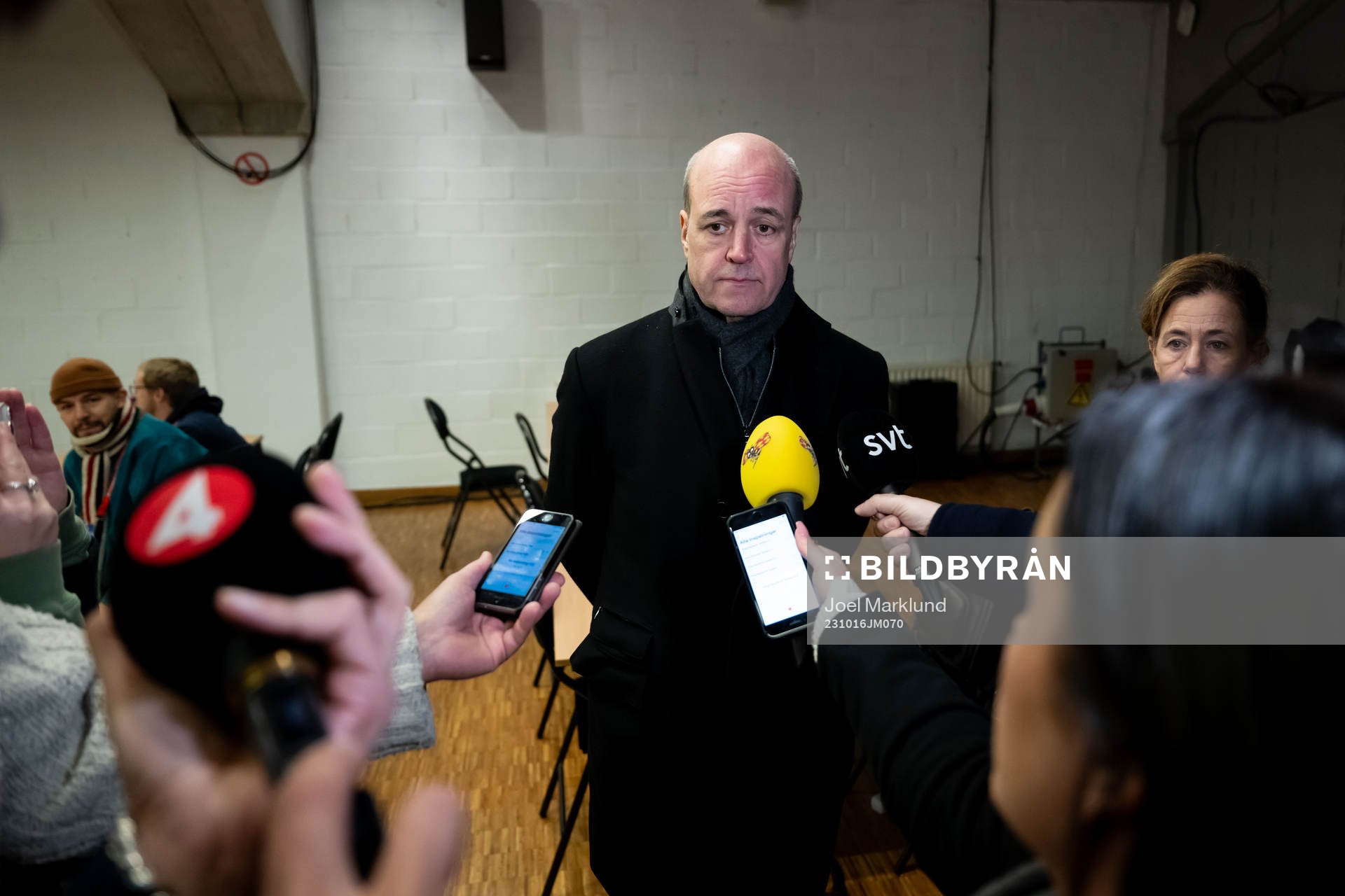 Fredrik Reinfeldt, president of the Swedish Football