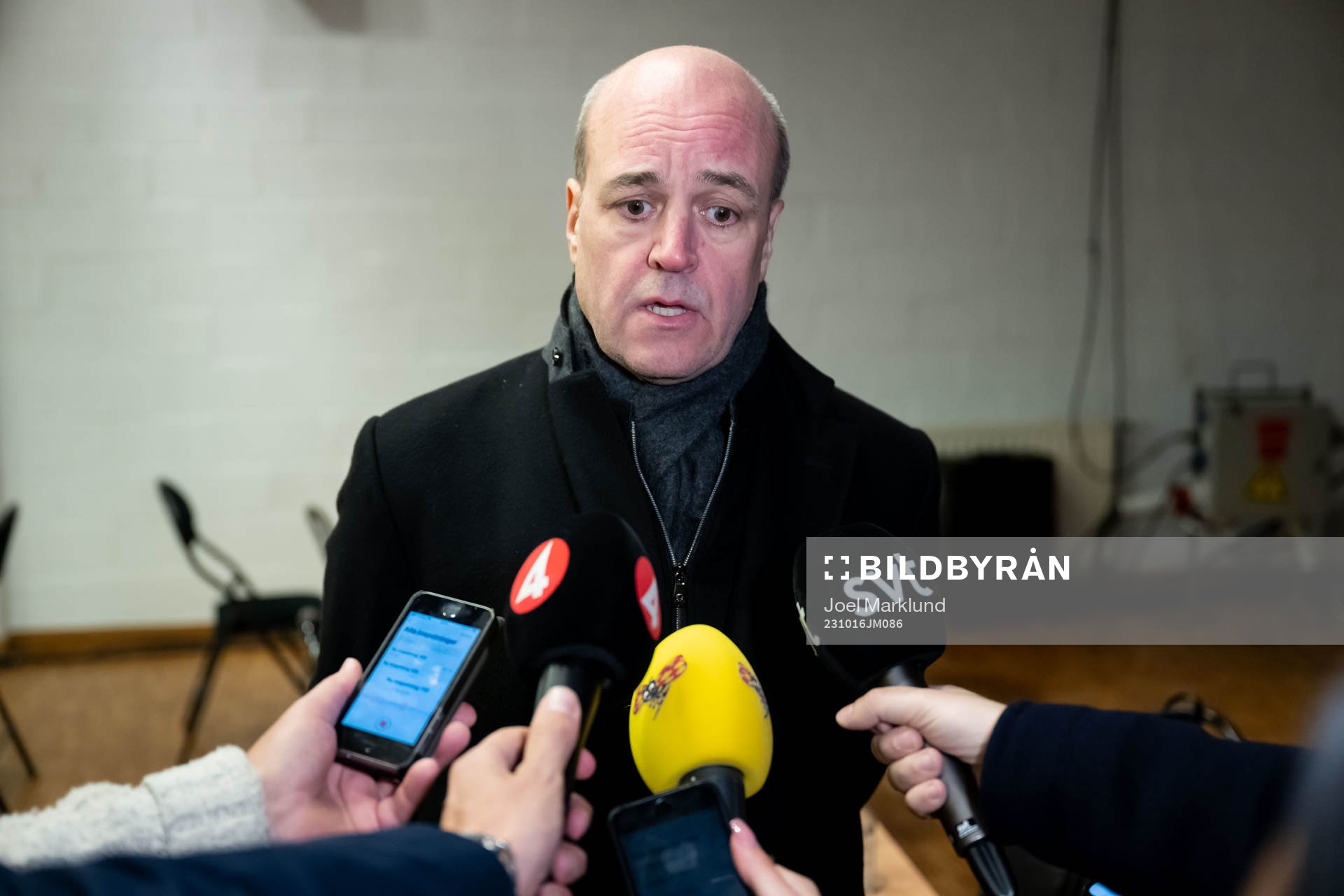 Fredrik Reinfeldt, president of the Swedish Football