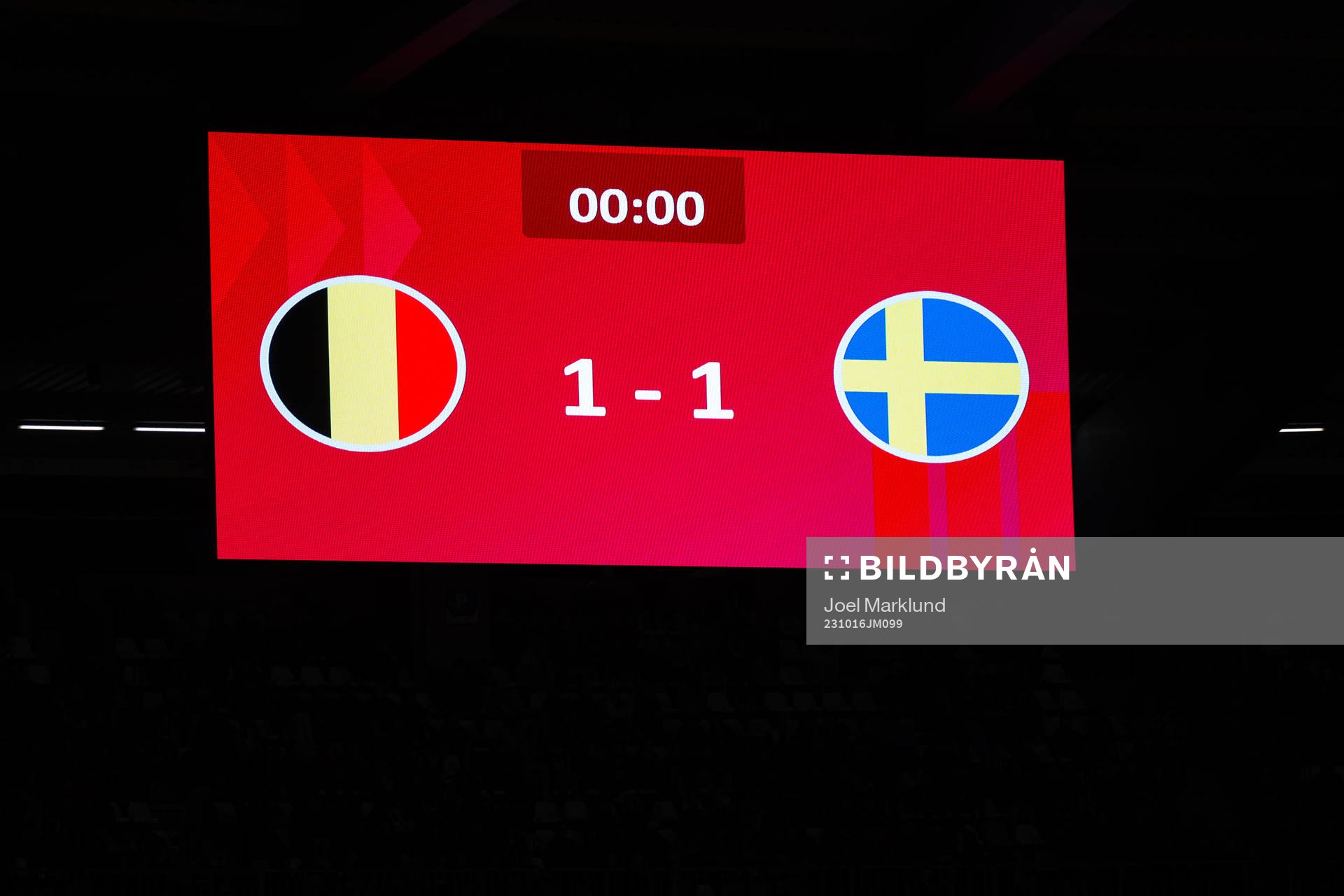 The score board