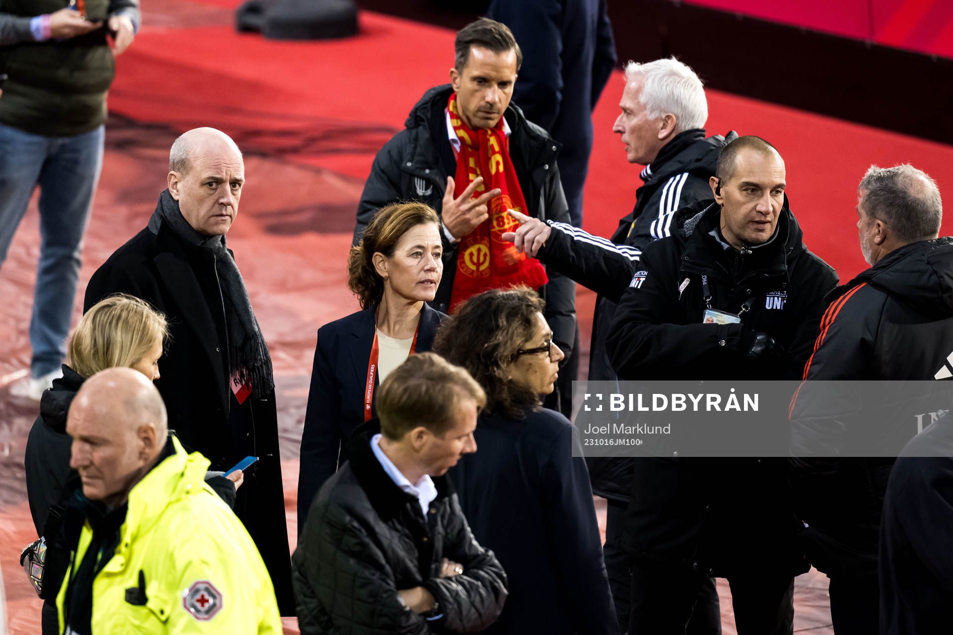 Fredrik Reinfeldt, president of the Swedish Football