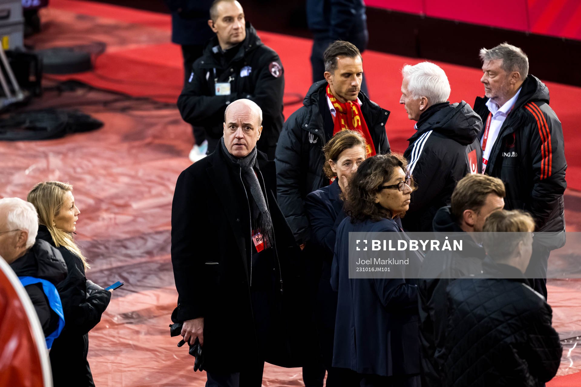 Fredrik Reinfeldt, president of the Swedish Football