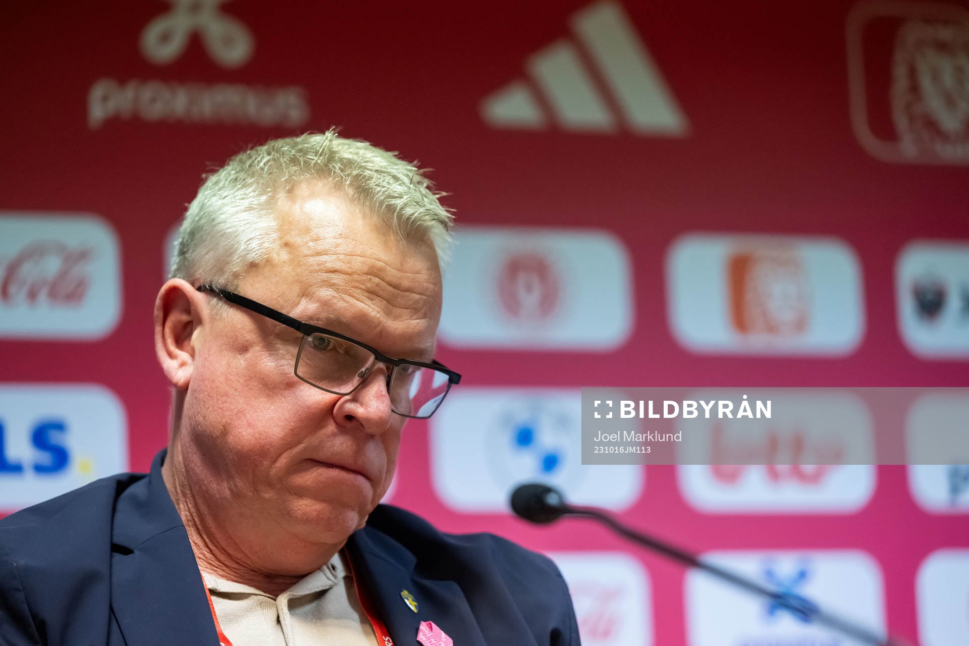 Head coach Janne Andersson of Sweden