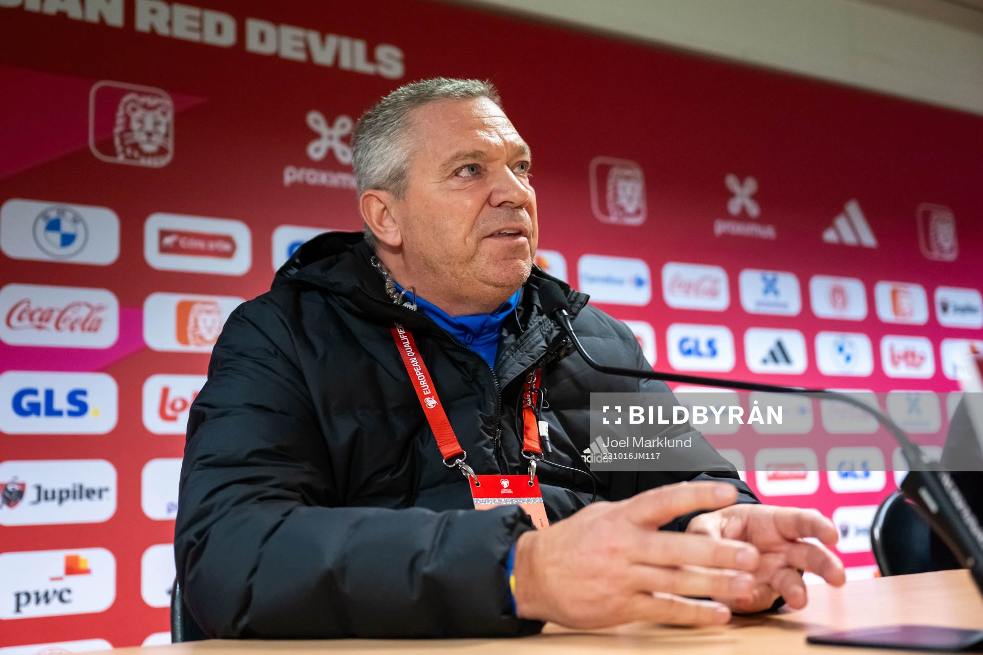 Martin Fredman, Head of security at the Swedish Football