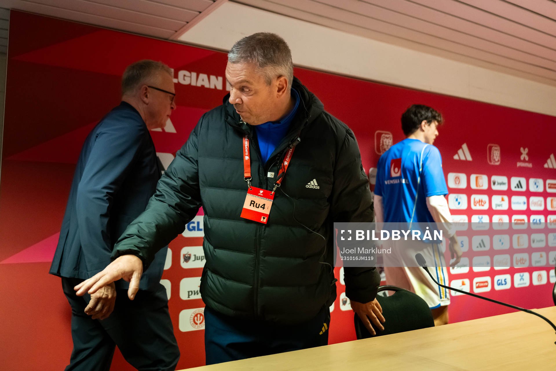 Martin Fredman, Head of security at the Swedish Football