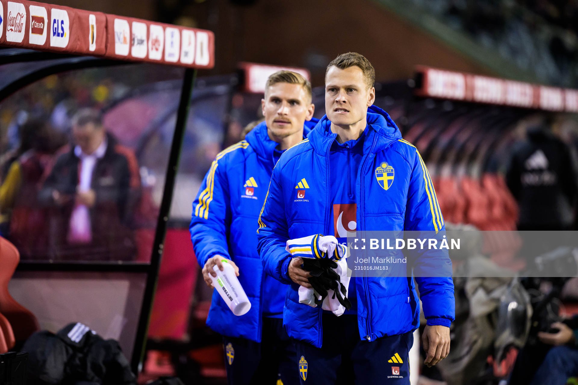 Carl Starfelt and Viktor Claesson of Sweden
