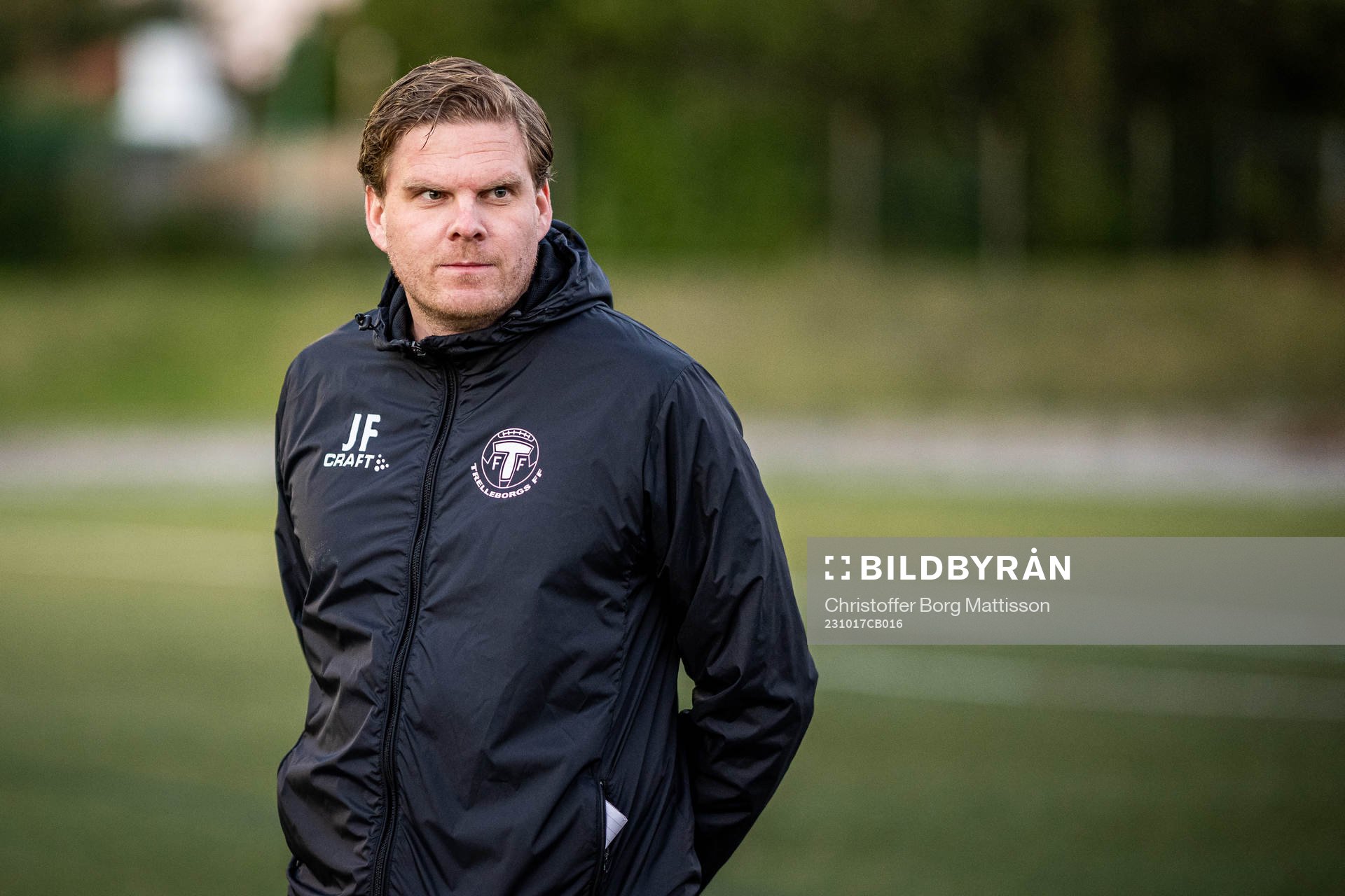 Trelleborgs FFs tränare Joakim Felldin