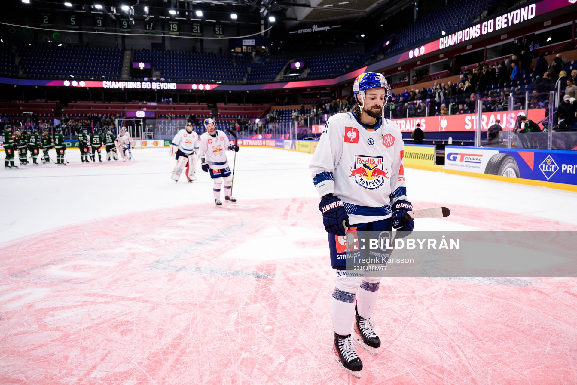 Nicolas Kraemmer of Munich looks dejected