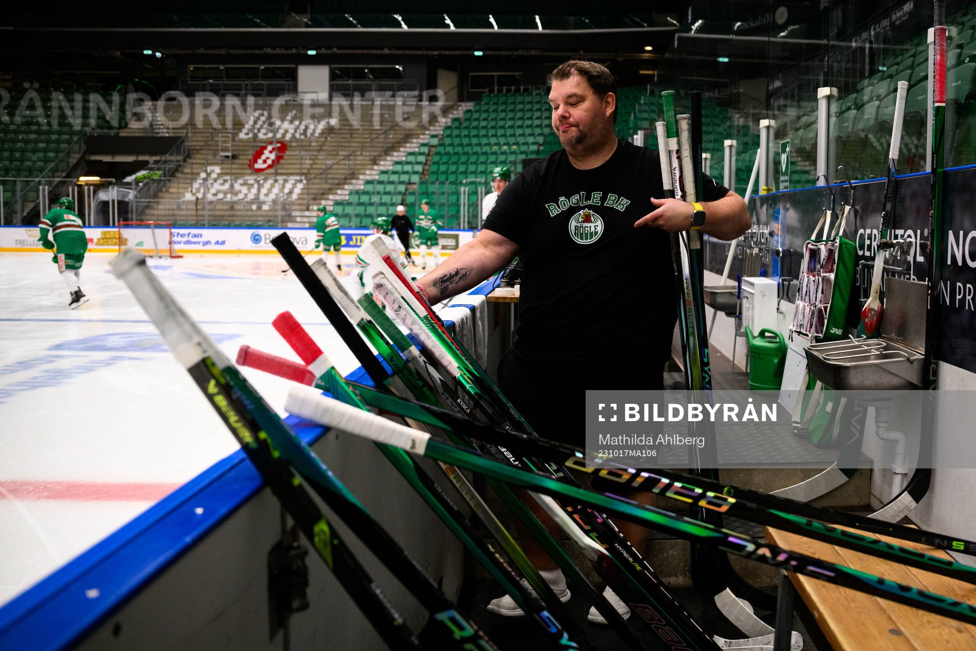 Rögles materialförvaltare Frederik Fidde Andersen