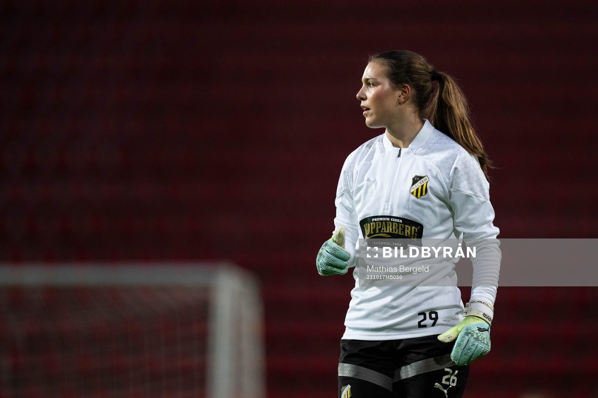 Goalkeeper Kajsa Höglund Jansson
