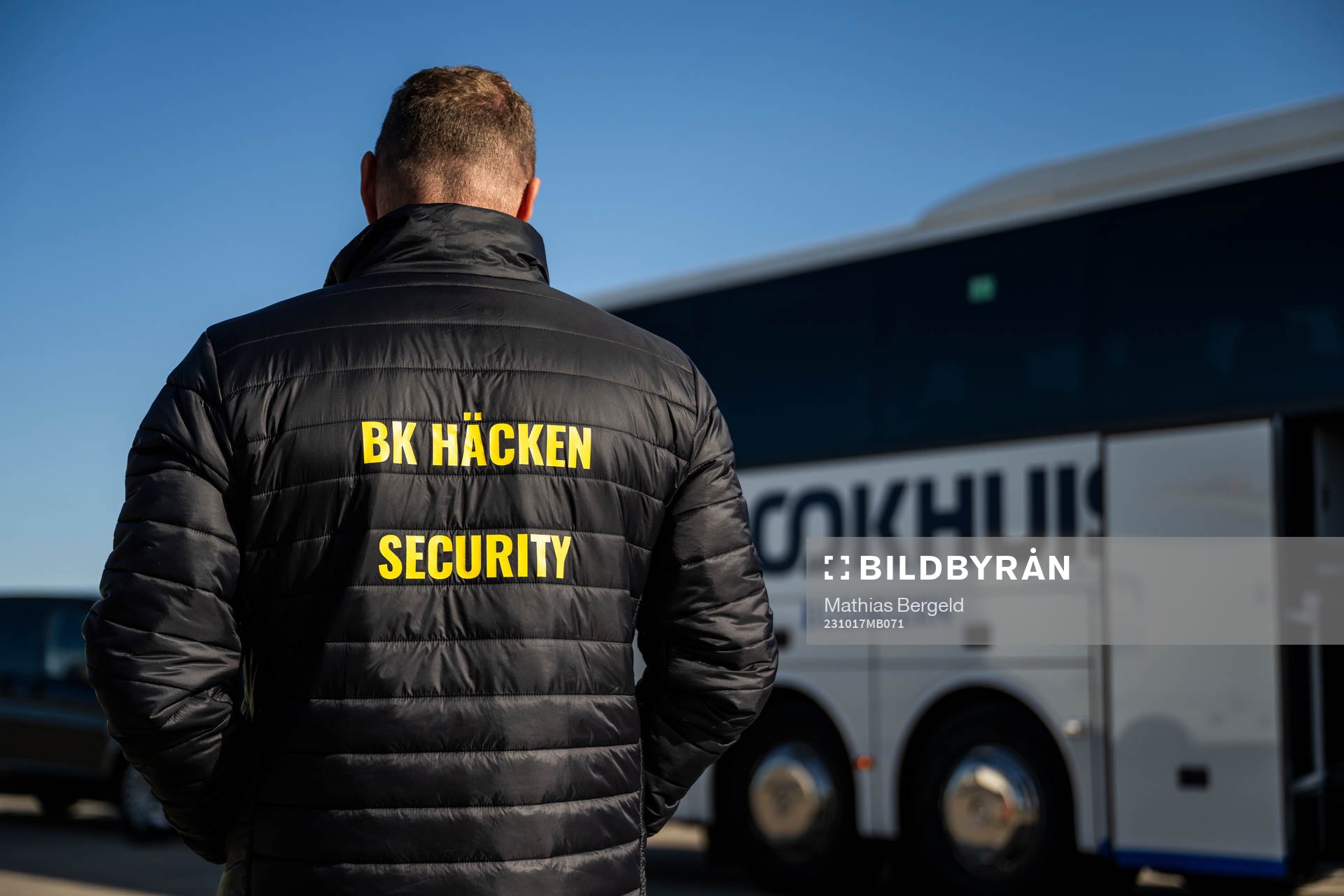 Nicklas Möller head of security of Häcken