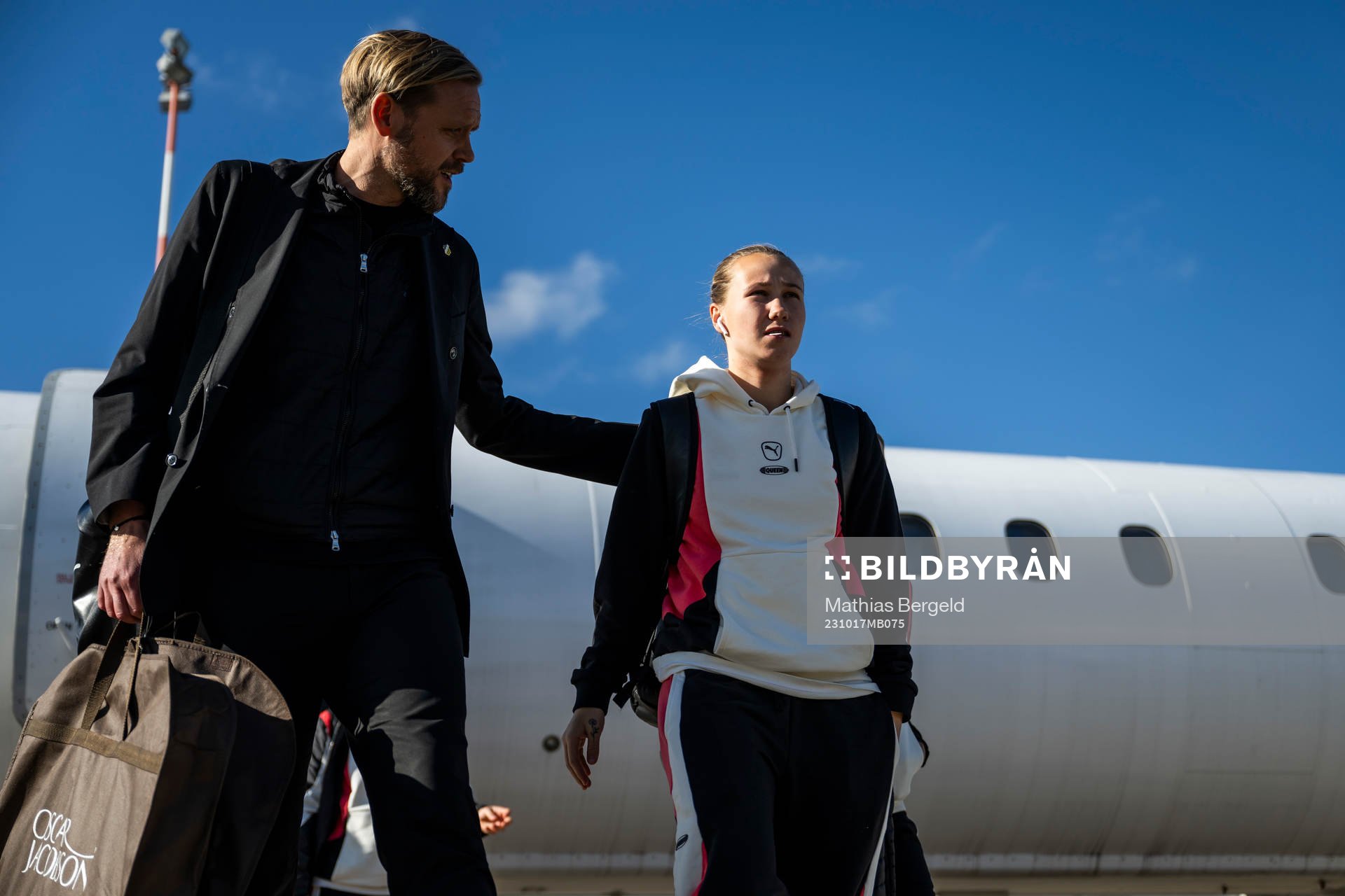 CEO Marcus Jodin and Marika Bergman Lundin of Häcken