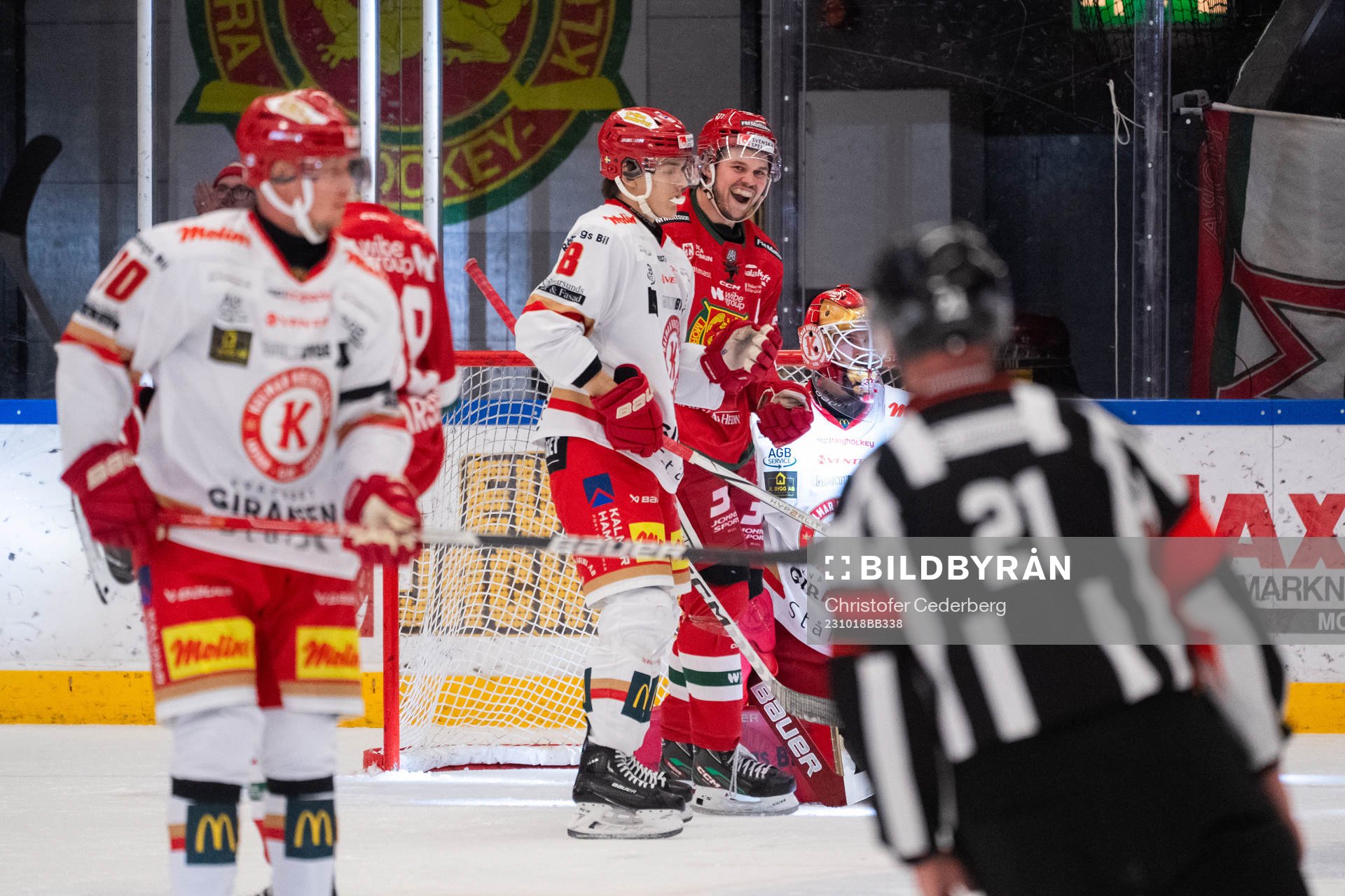 Måns Carlsson jublar