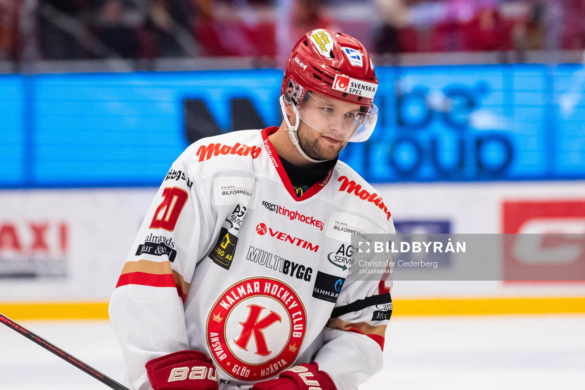 Kalmars Sebastian Borg deppar