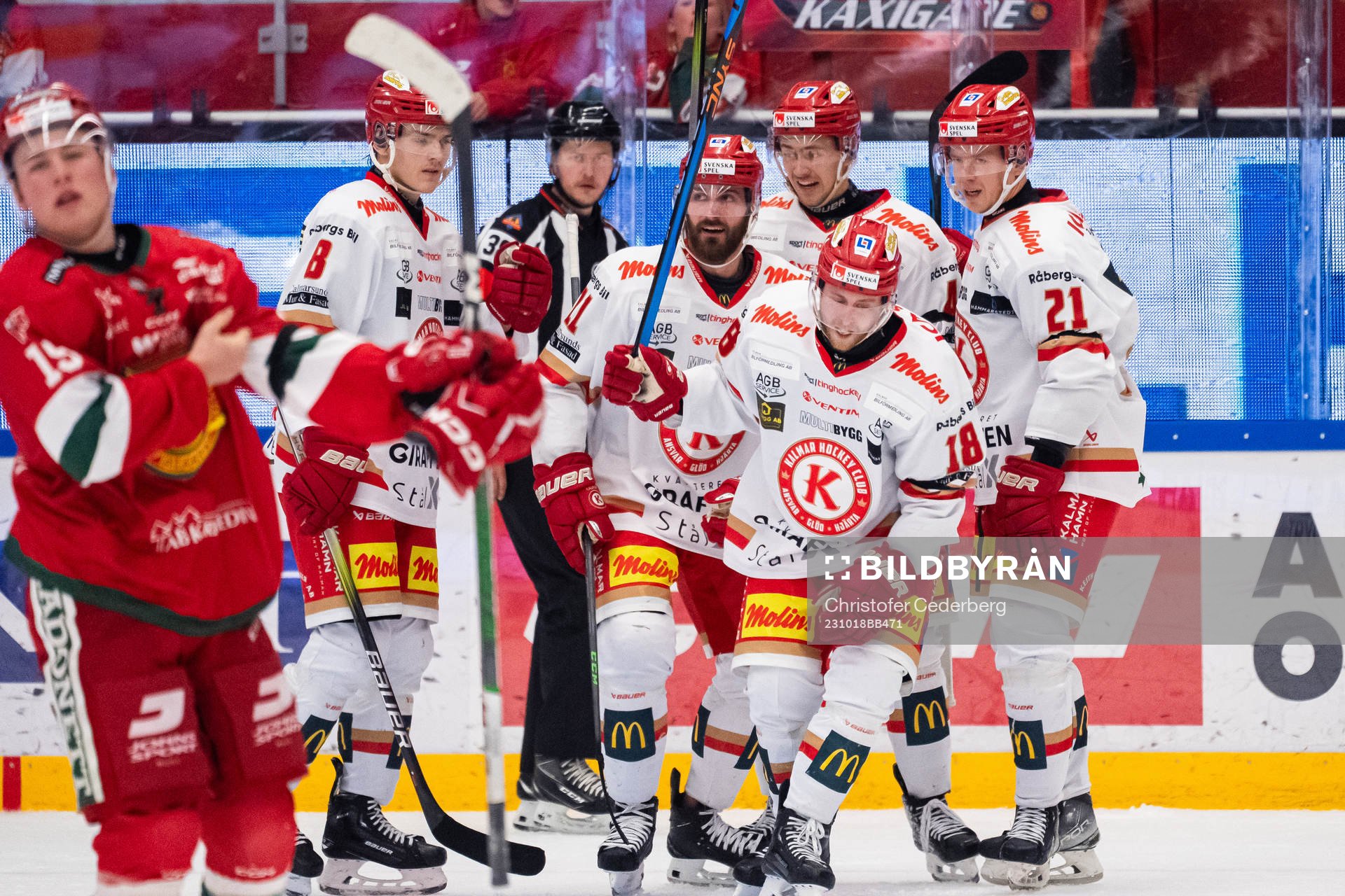 Kalmars Martin Schreiber, Kim Strömberg, Markus Palmberg