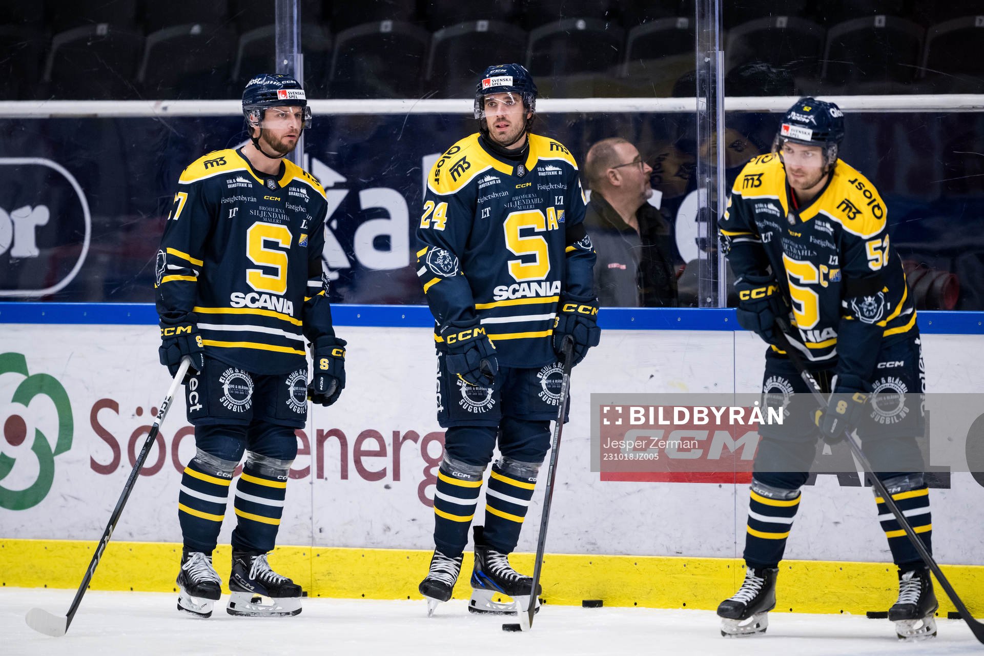 Södertäljes Daniel Norbe och Jacob Dahlström