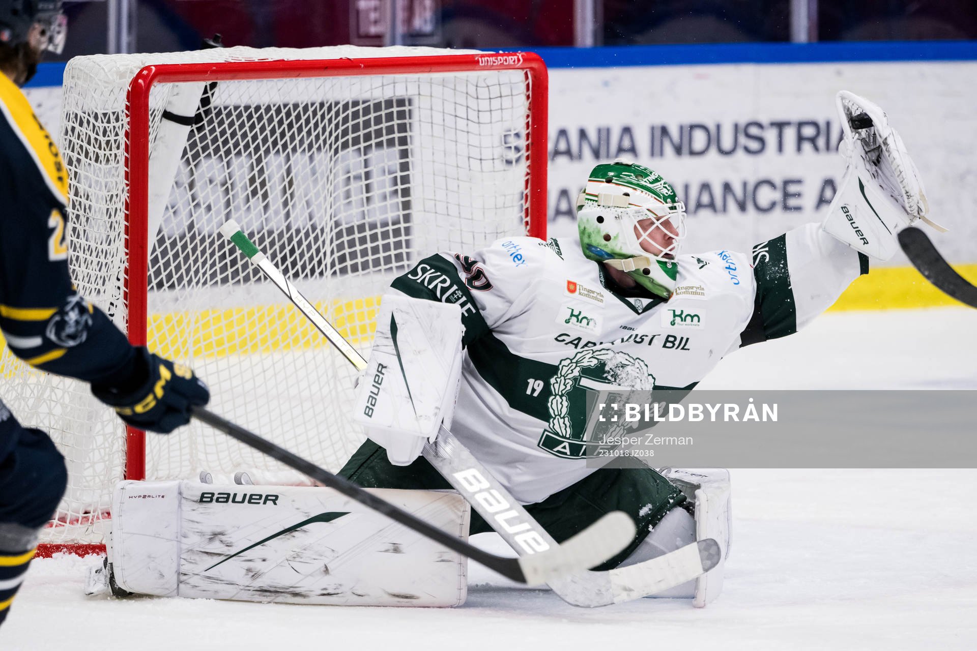 Tingsryds målvakt Daniel Rosengren