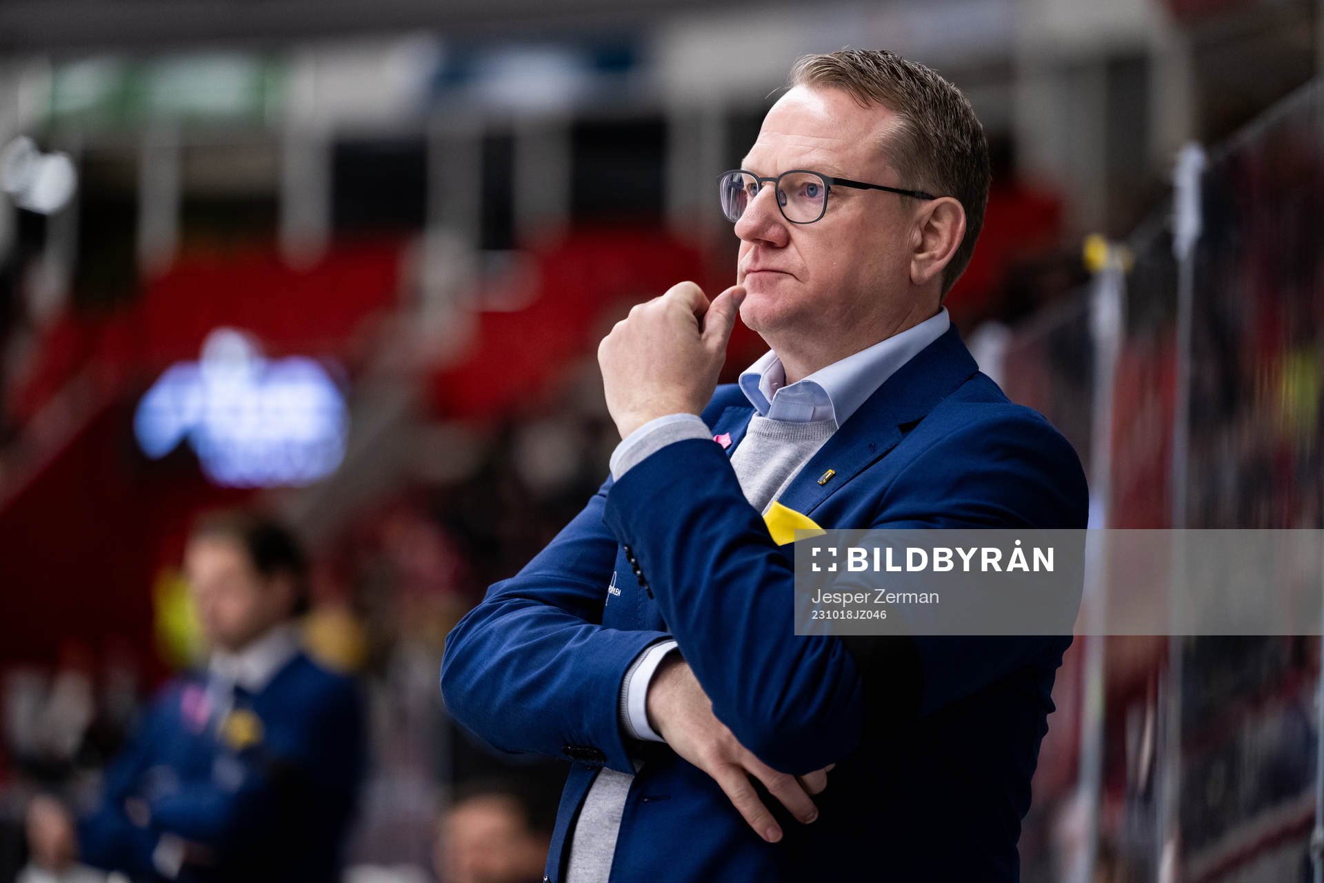 Södertäljes tränare Magnus Bogren