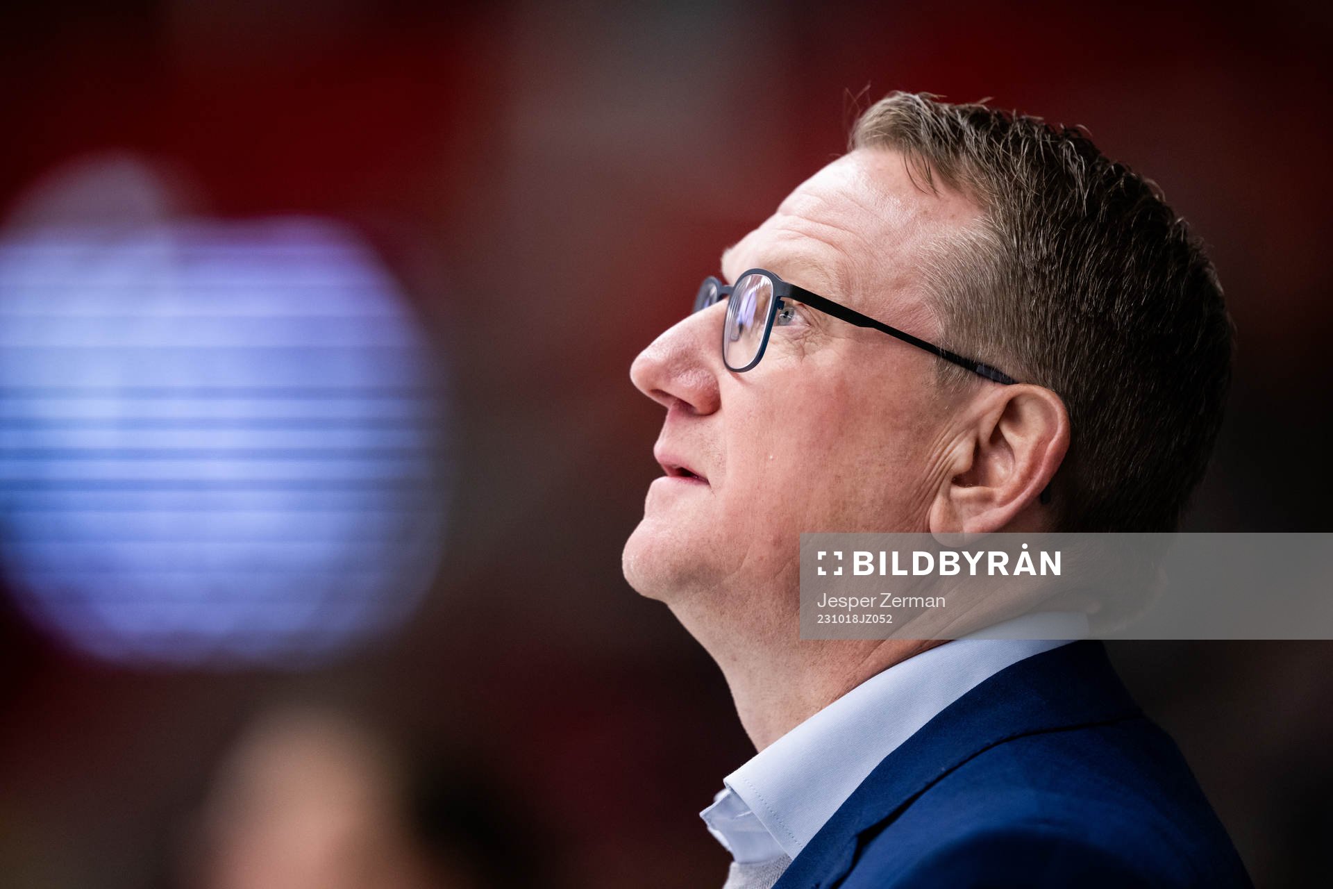 Södertäljes tränare Magnus Bogren