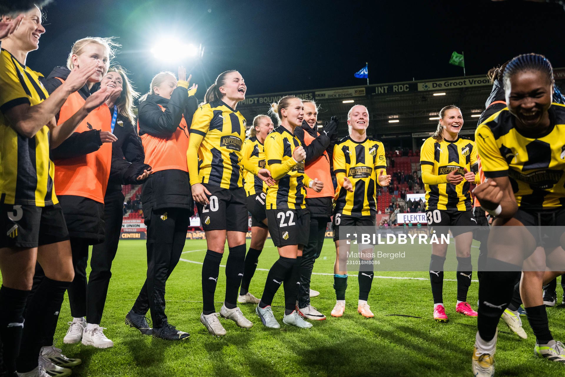 Hanna Wijk, Marika Bergman Lundin and Anna Sandberg of