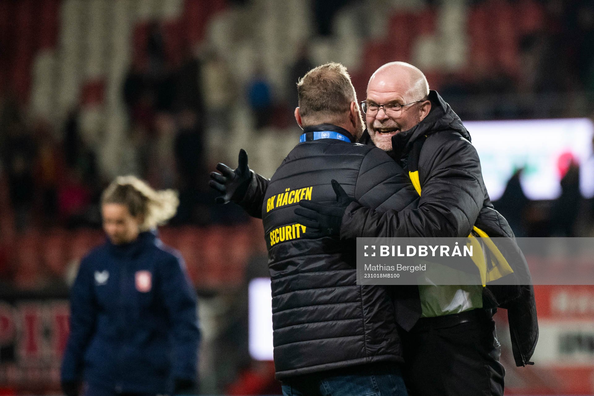 Head of security Nicklas Möller and chairman Anders