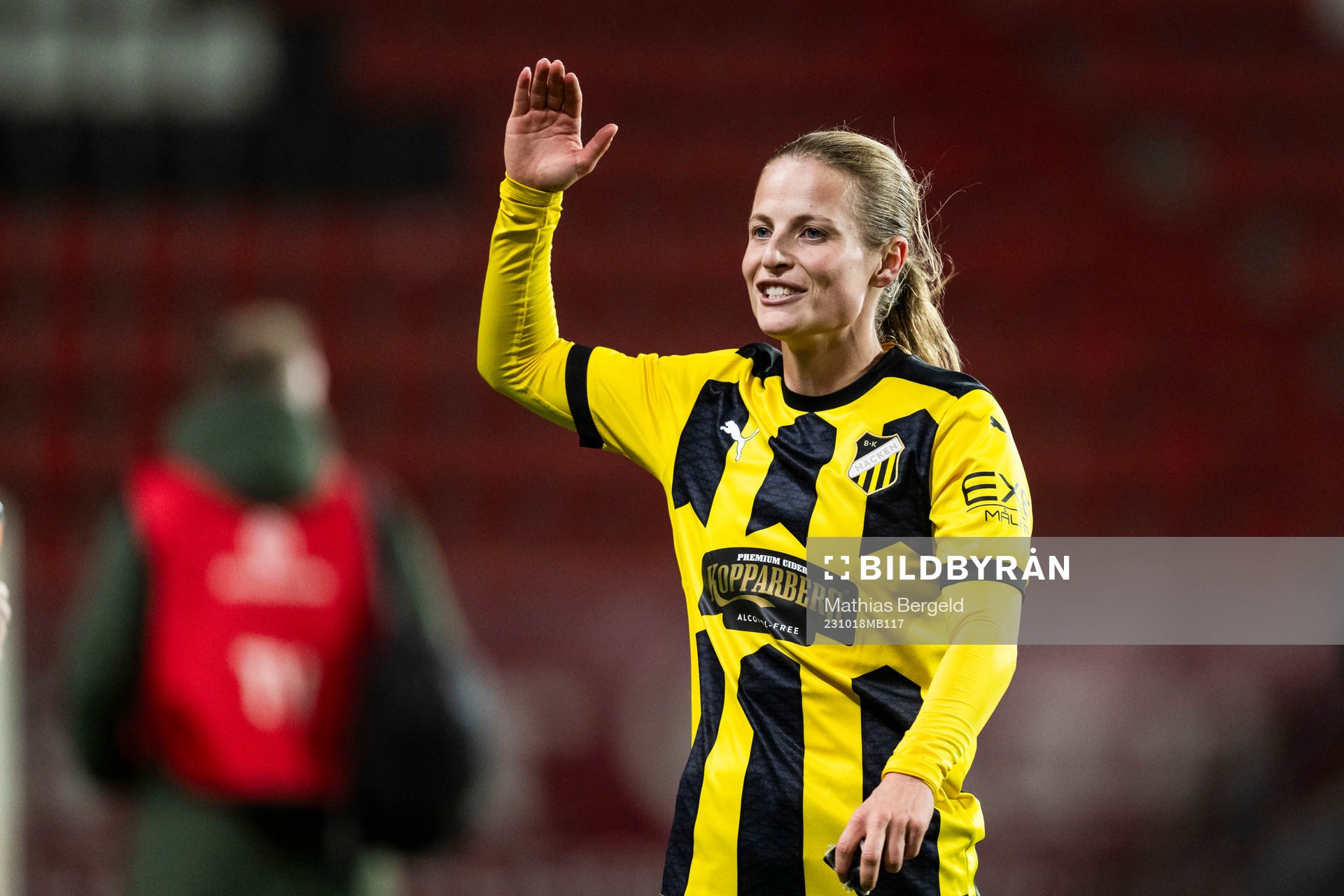 Anna Anvegård of Häcken celebrates