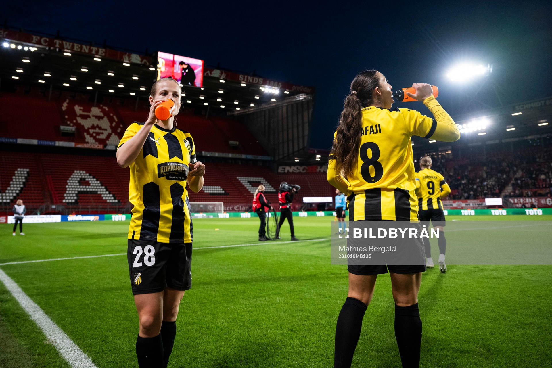 Anna Anvegård and Rusul Rosa Kafaji of Häcken