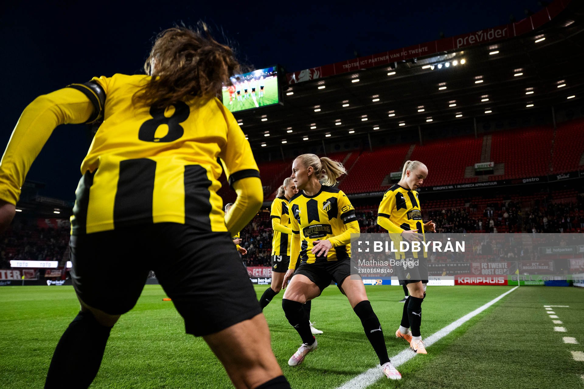 Josefine Rybrink and Anna Sandberg of Häcken