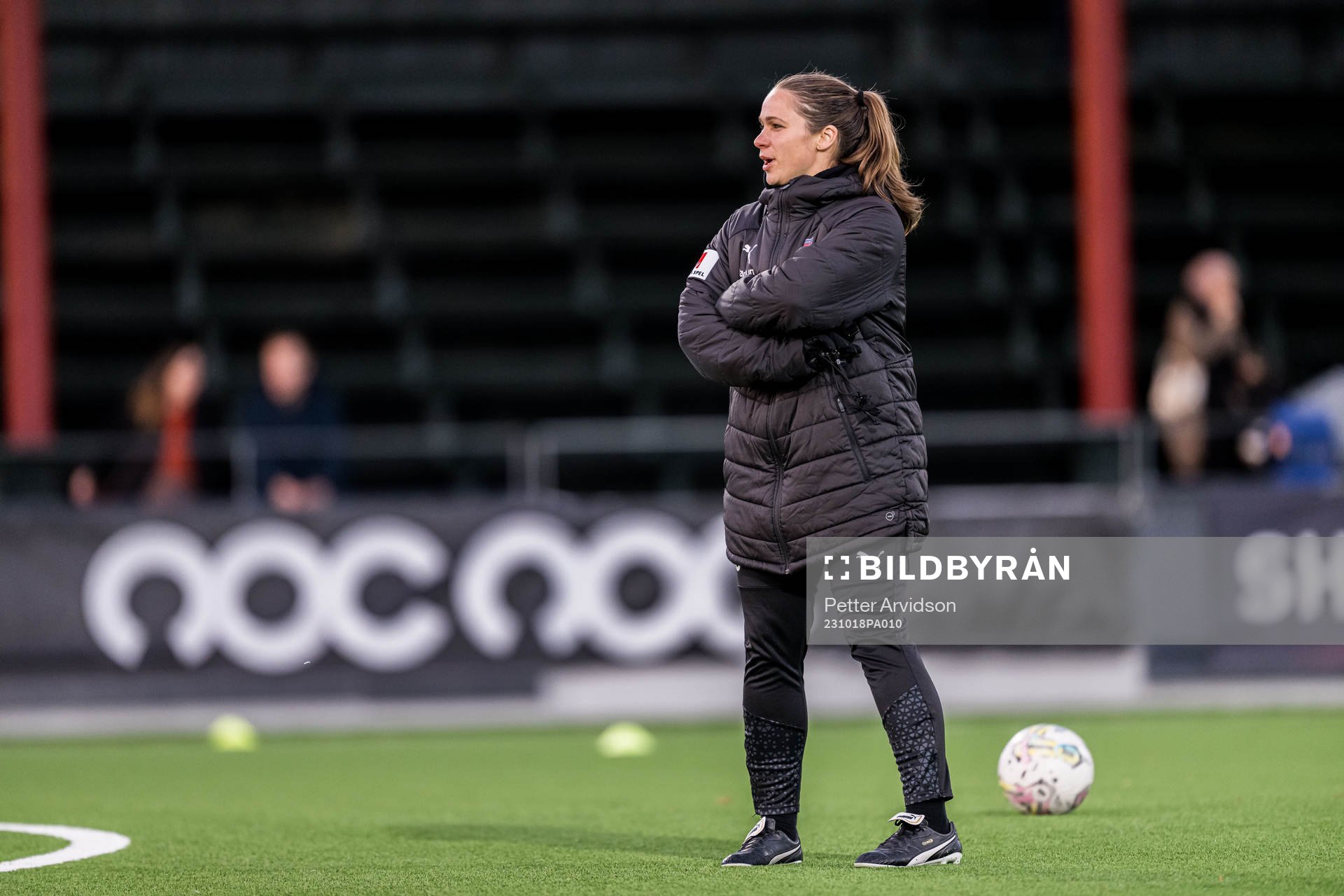 Head coach Ieva Cederström of Rosengård