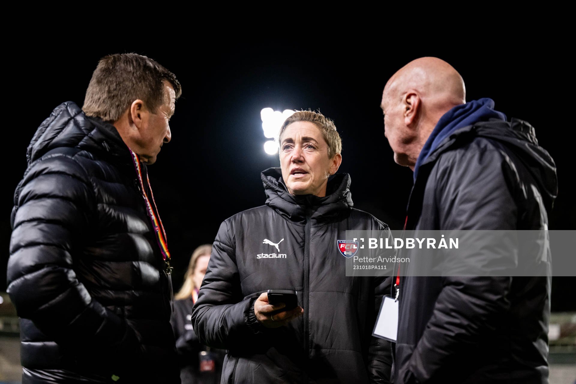 Chairman Håkan Wifvesson and Sports director Therese