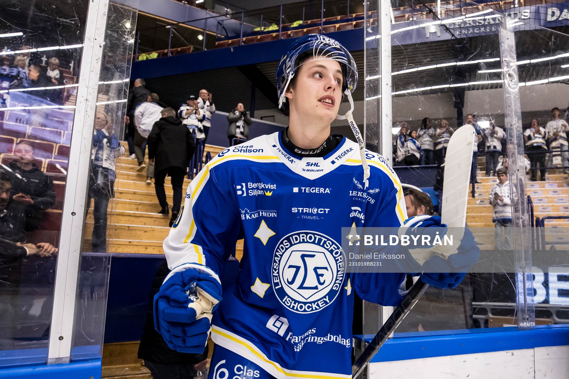 Leksands Anton Johansson utsedd till matchens krigare