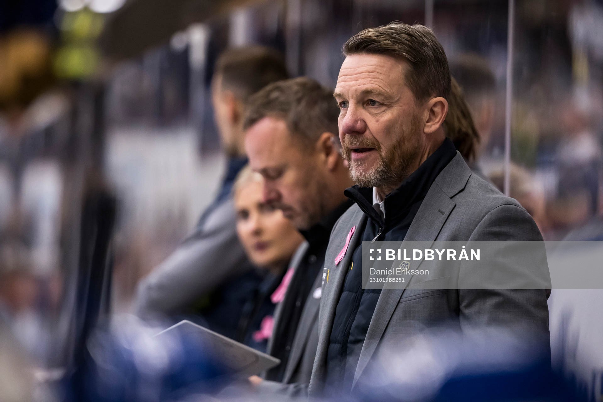 Leksands assisterande tränare Charles Berglund