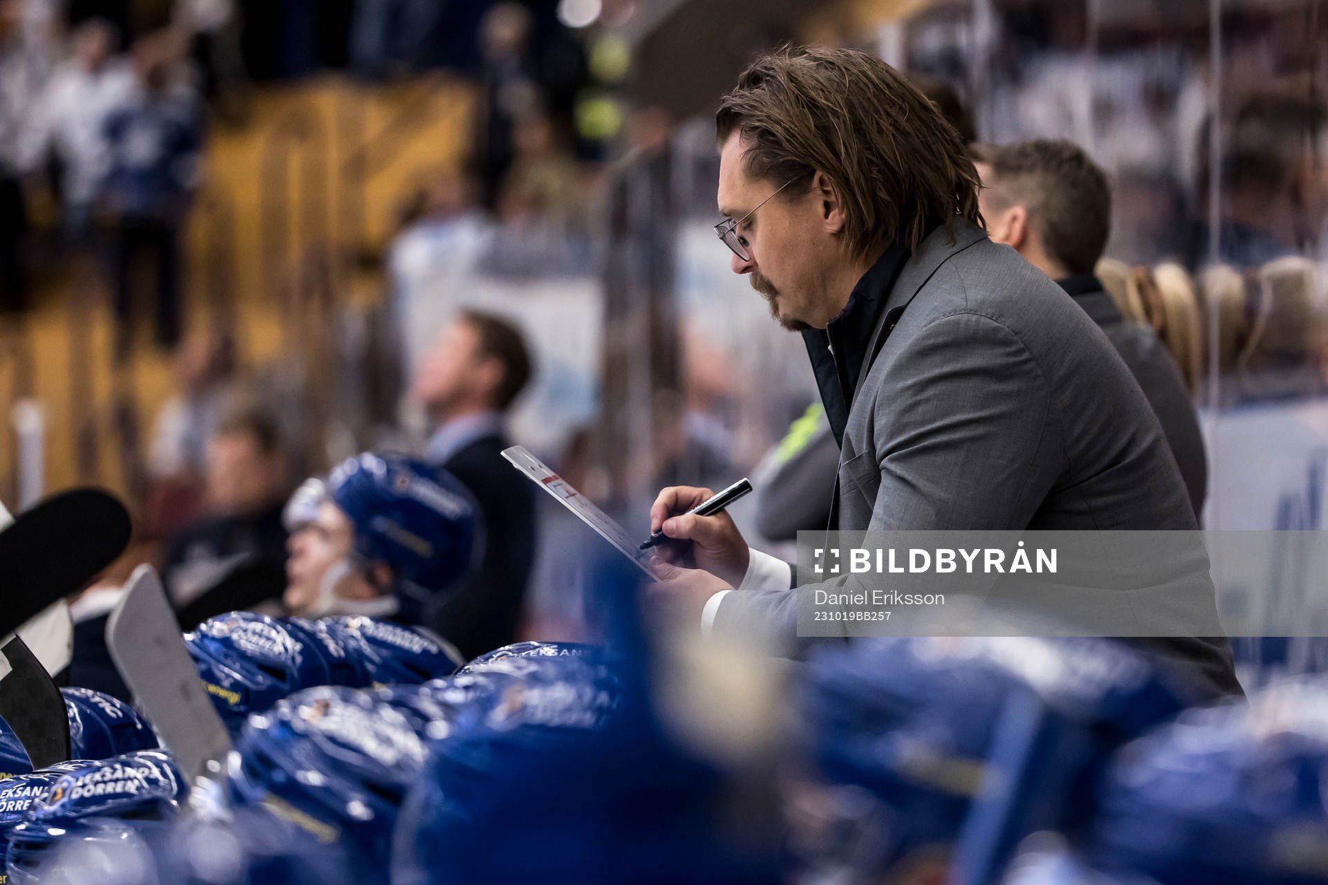 Leksands tränare Björn Hellkvist