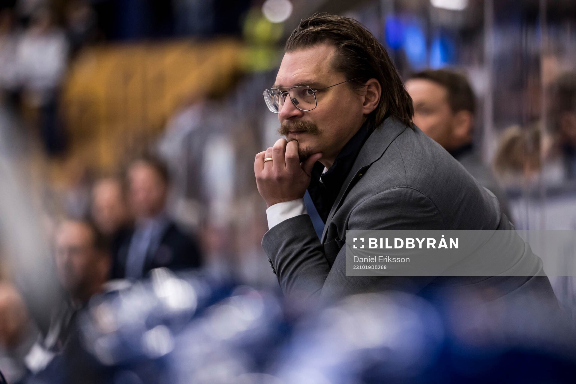 Leksands tränare Björn Hellkvist