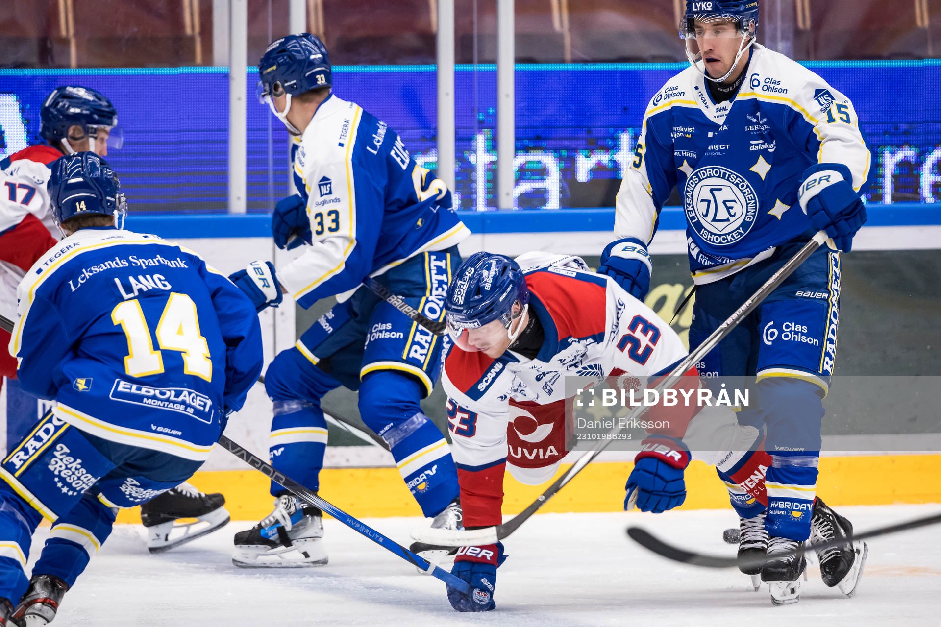 Oskarshamns Gustaf Westlund och Leksands Max Veronneau