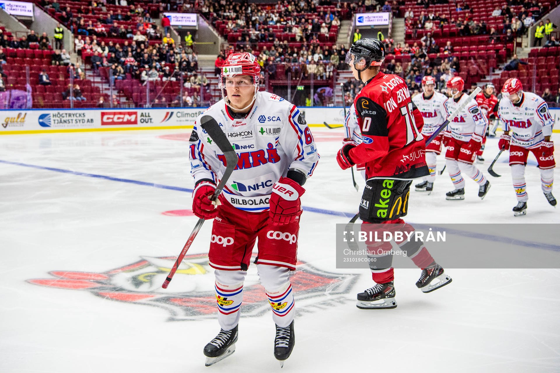 Timrås Axel Rindell jublar