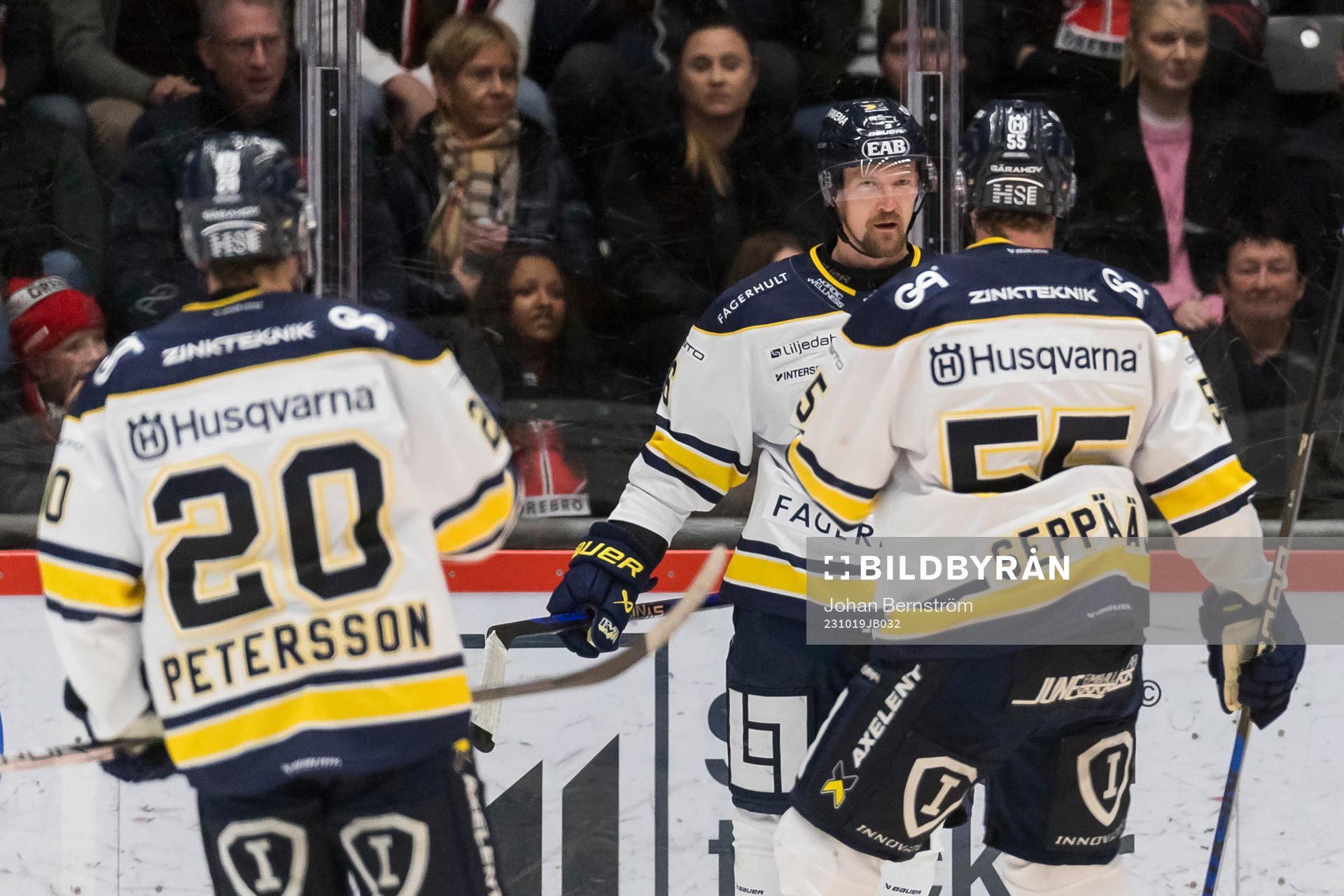 HV71s Anton Strålman jublar