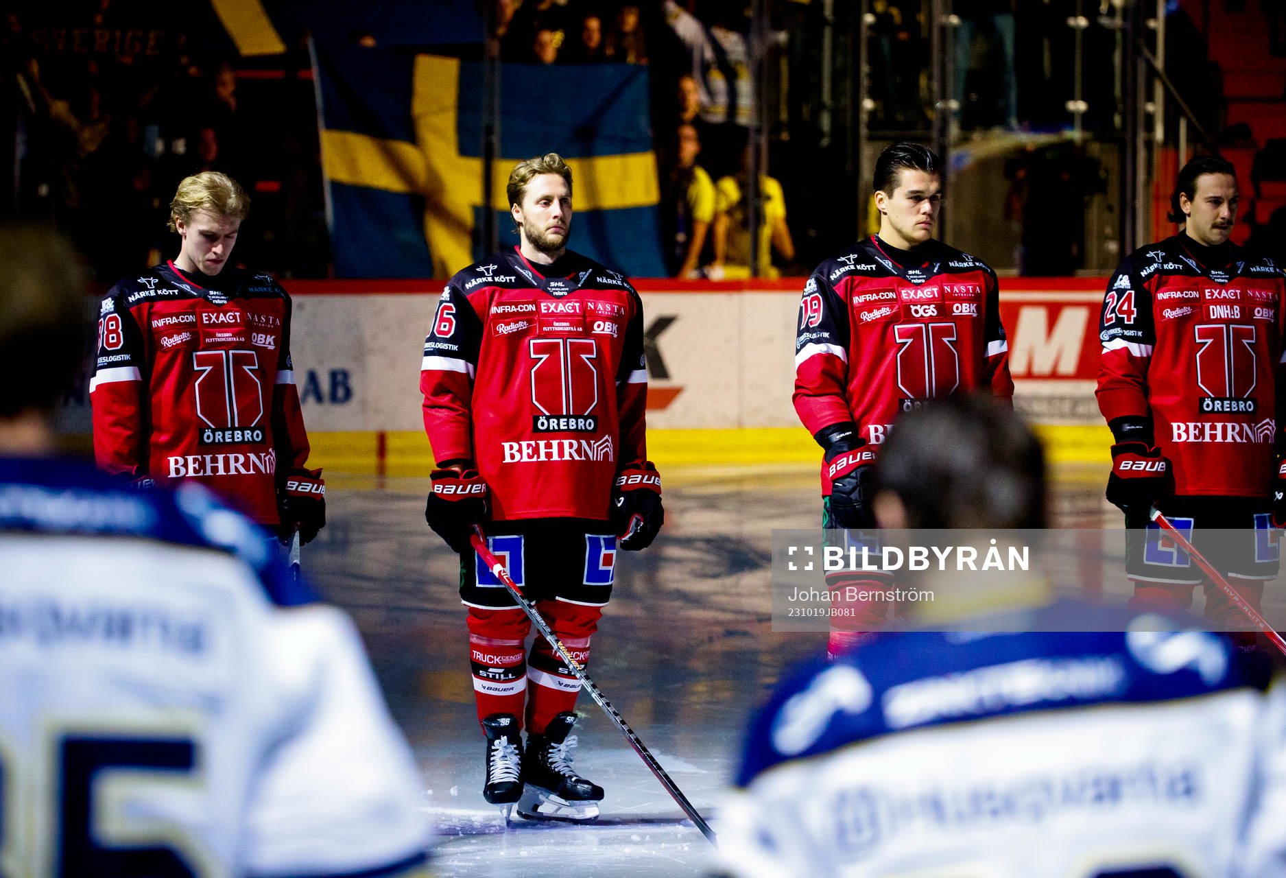 Örebros Jonathan Lekkerimäki, Robin Norell, Axel Sundberg