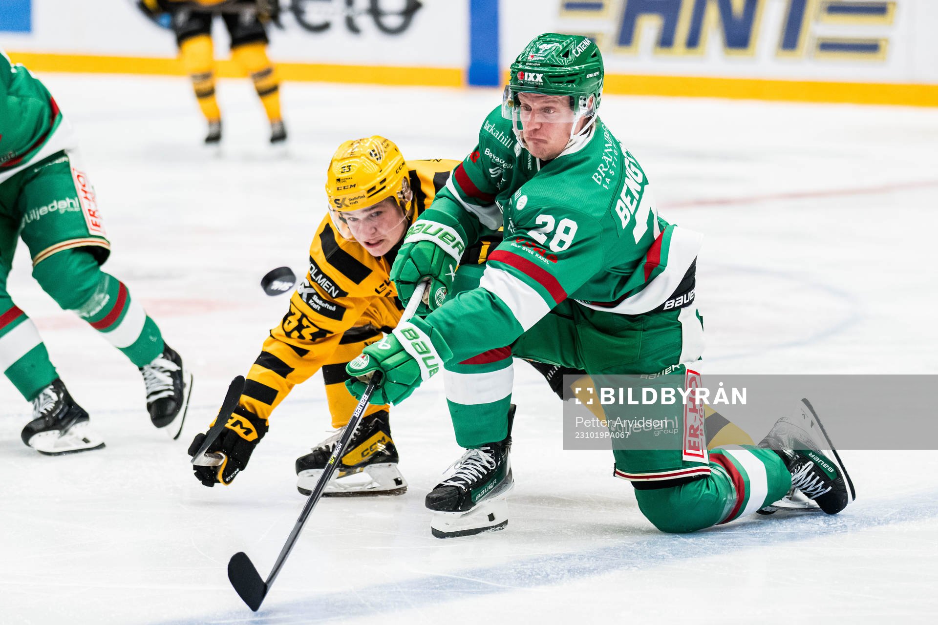 Skellefteås Zeb Forsfjäll och Rögles Anton Bengtsson