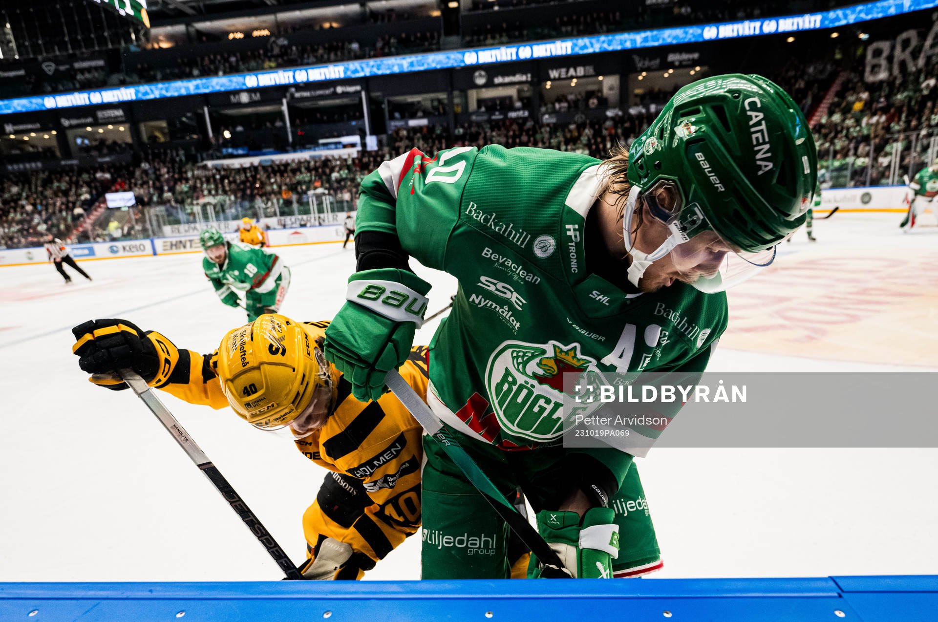 Skellefteås Anton Heikkinen och Rögles Rodrigo Abols