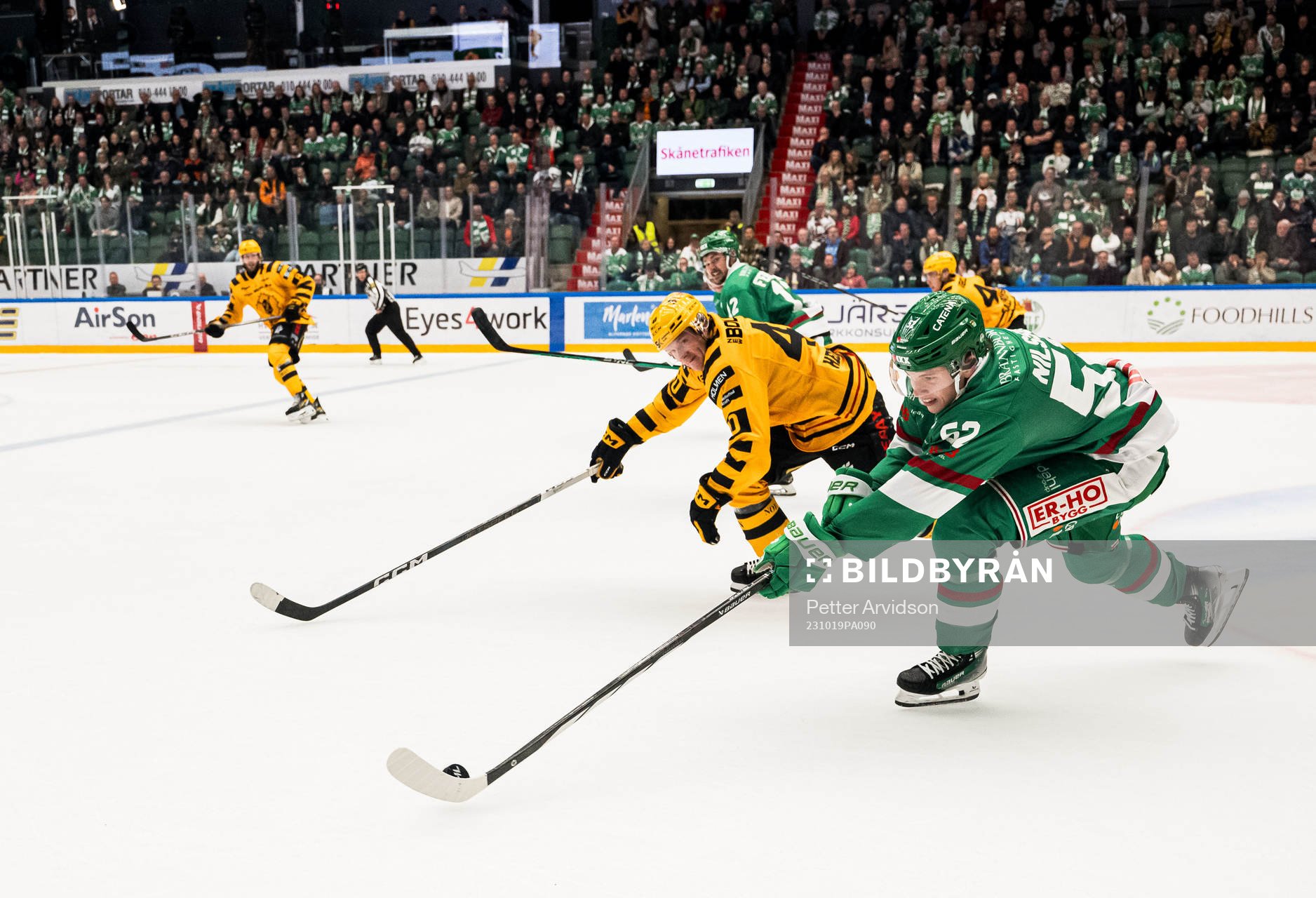 Skellefteås Anton Heikkinen och Rögles Felix Nilsson