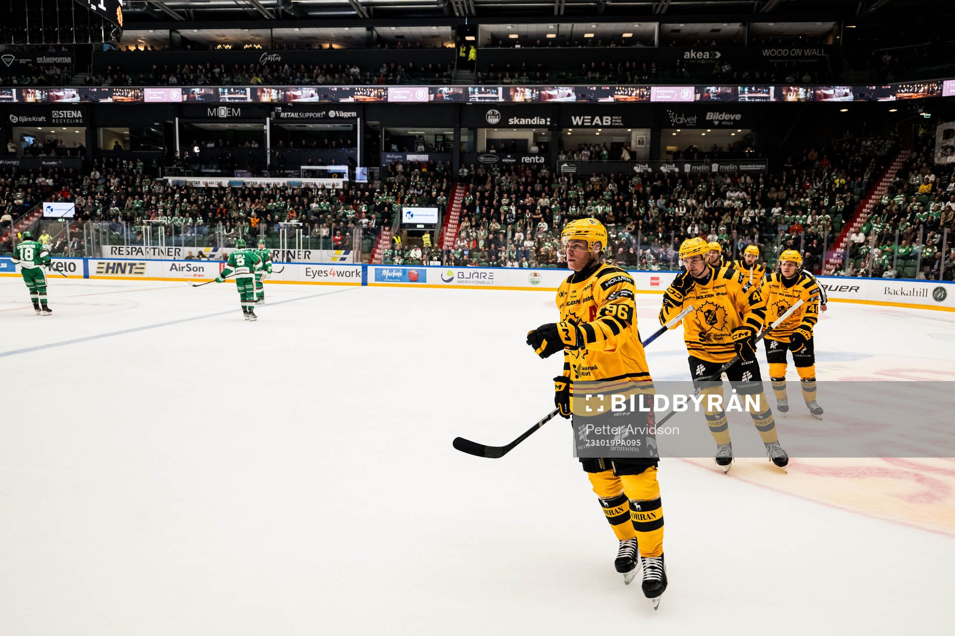 Skellefteås Rickard Hugg jublar