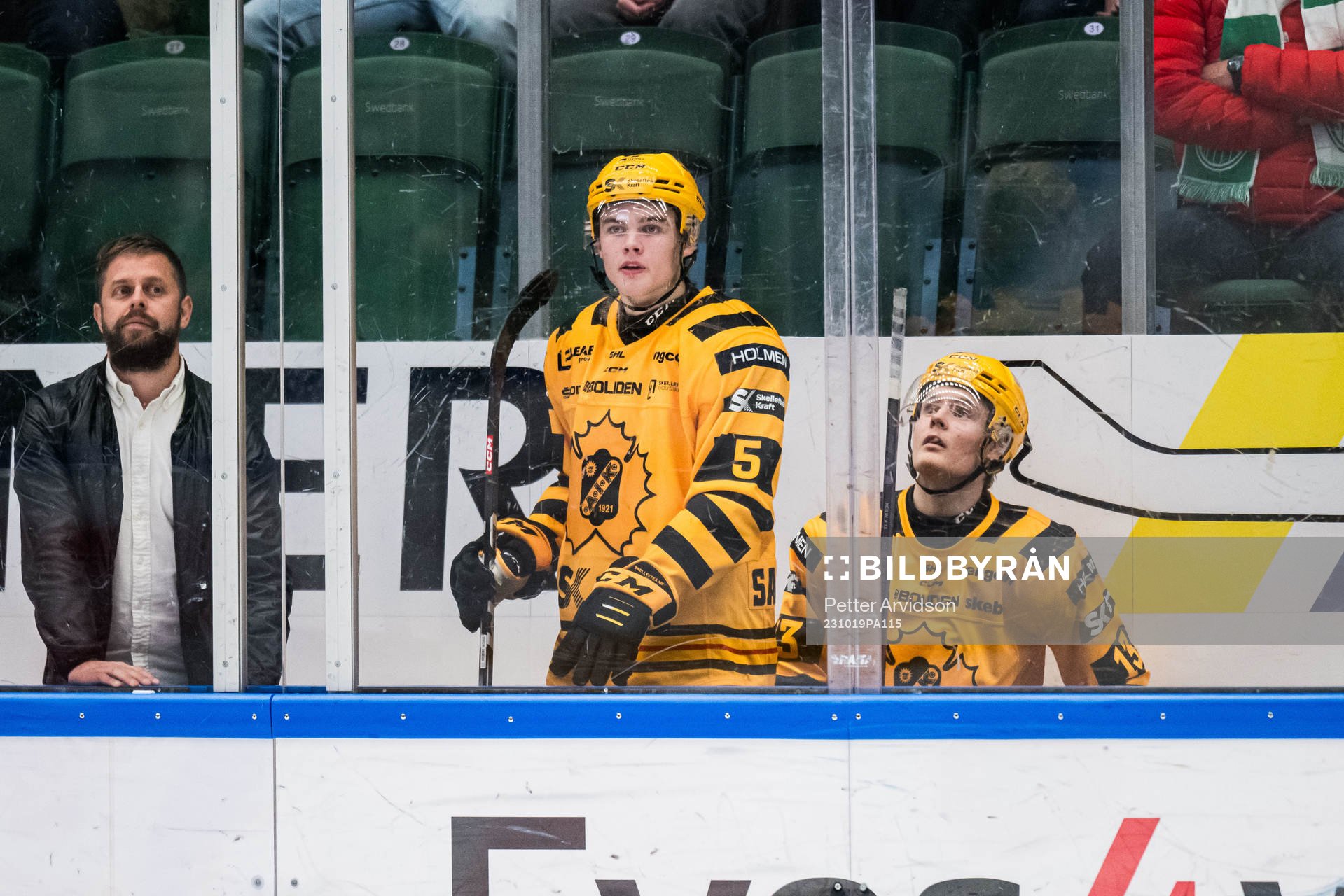 Skellefteås Axel Sandin Pellikka och Theo Keilin