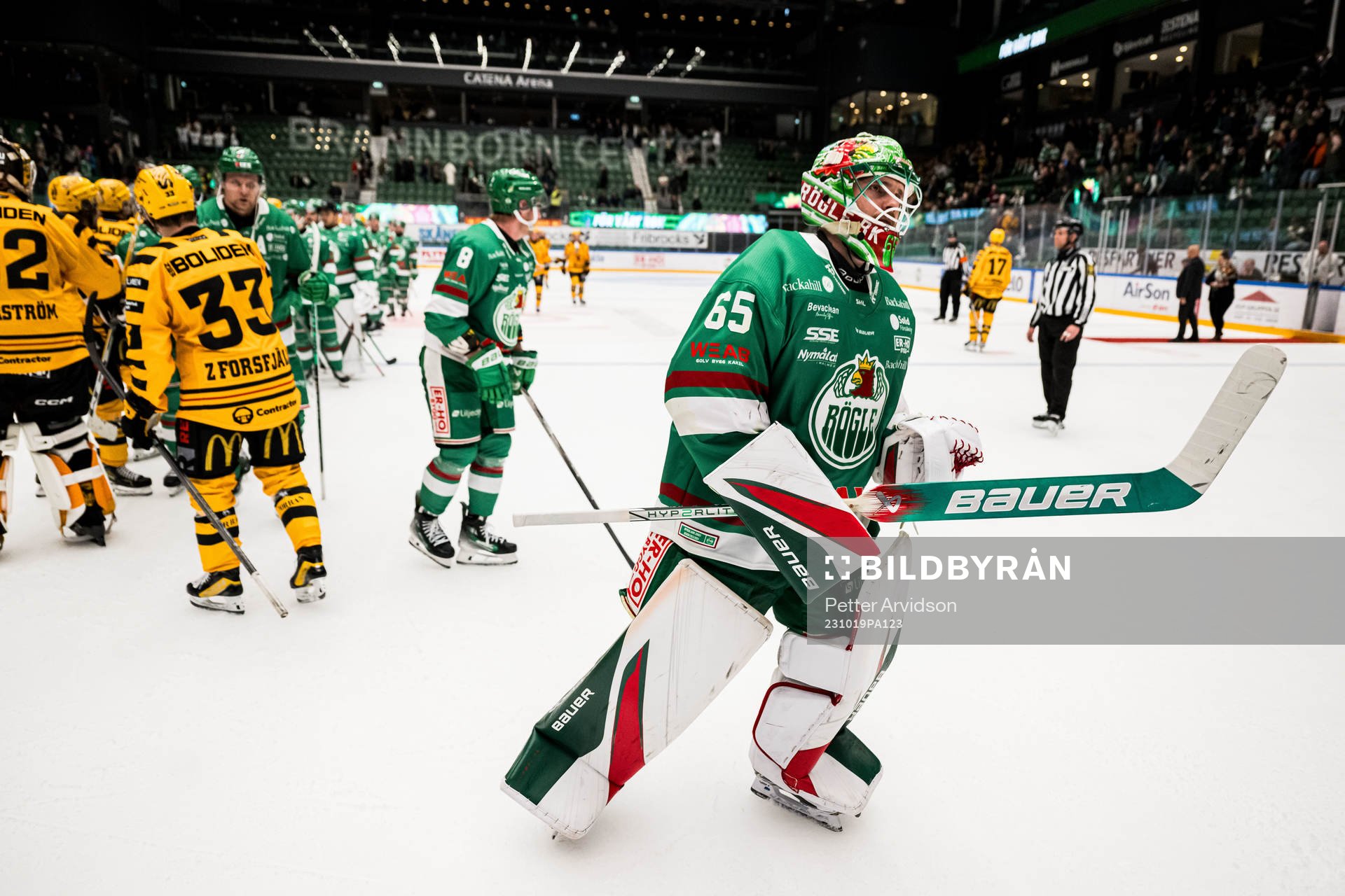 Rögles målvakt Christoffer Rifalk deppar