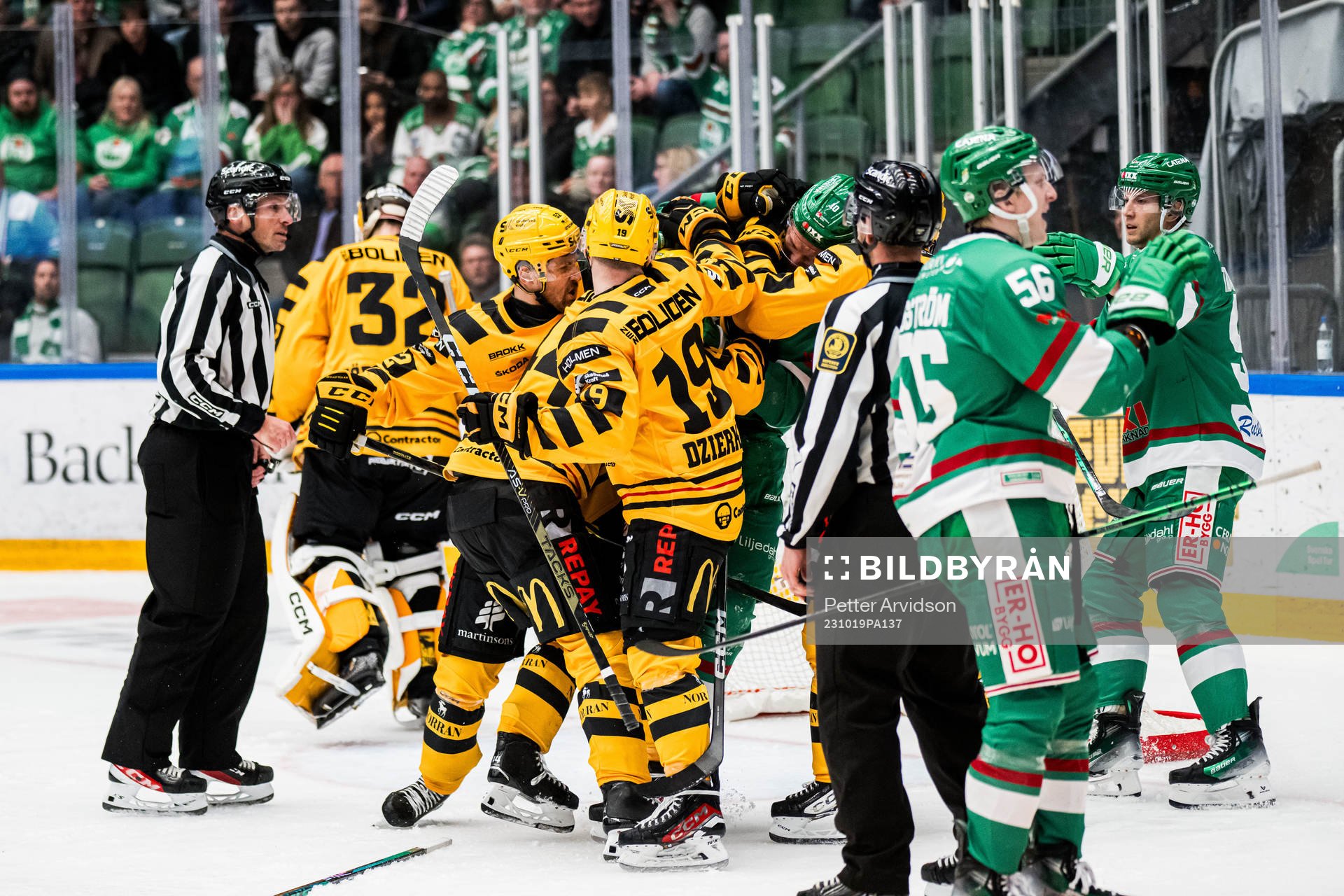 Rögles Rodrigo Abols och Skellefteås Elias Salomonsson